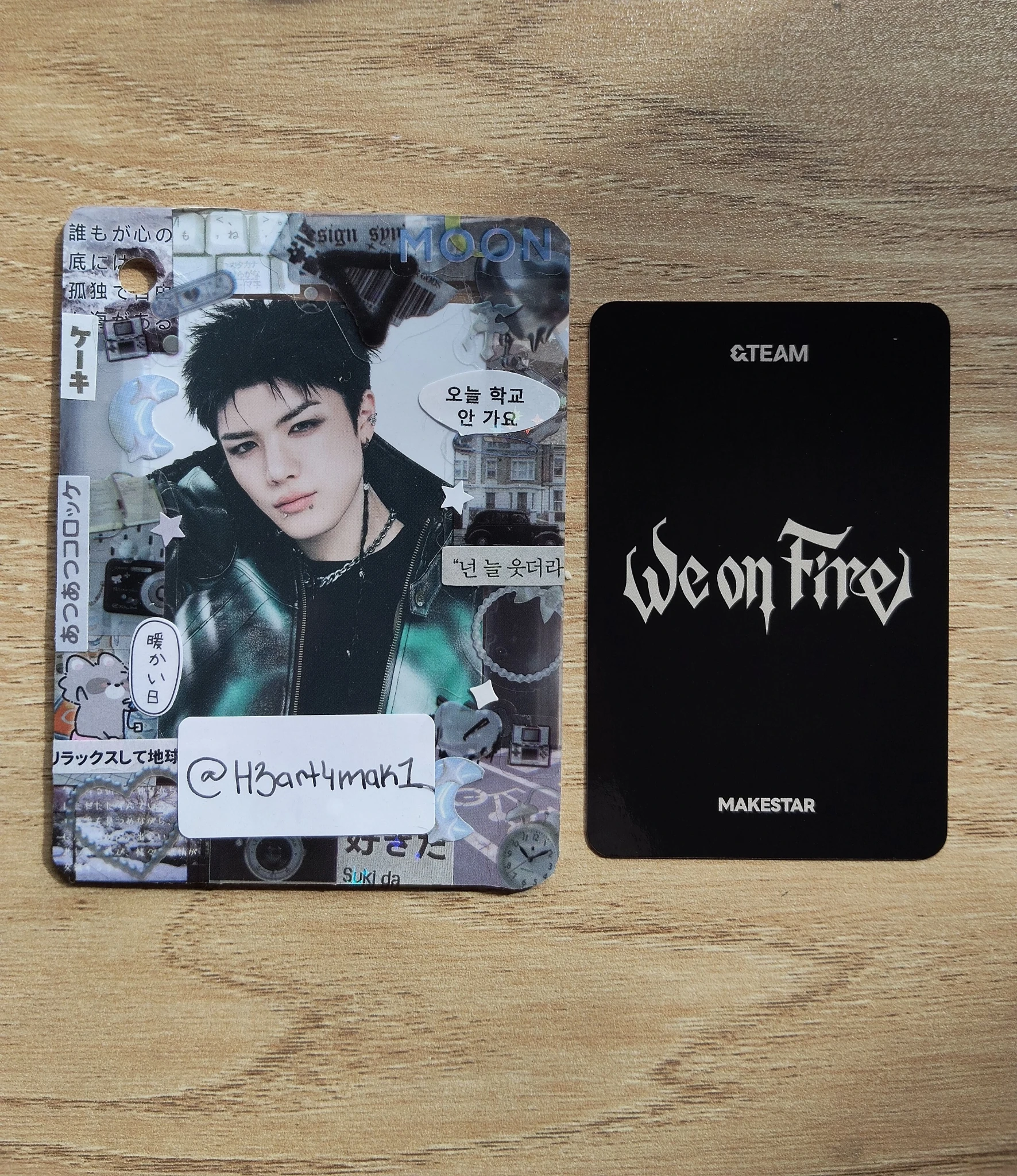 &TEAM Taki &TEAM - Taki - We on Fire  Album makestar video call (fancall) round 1 listing photo 2
