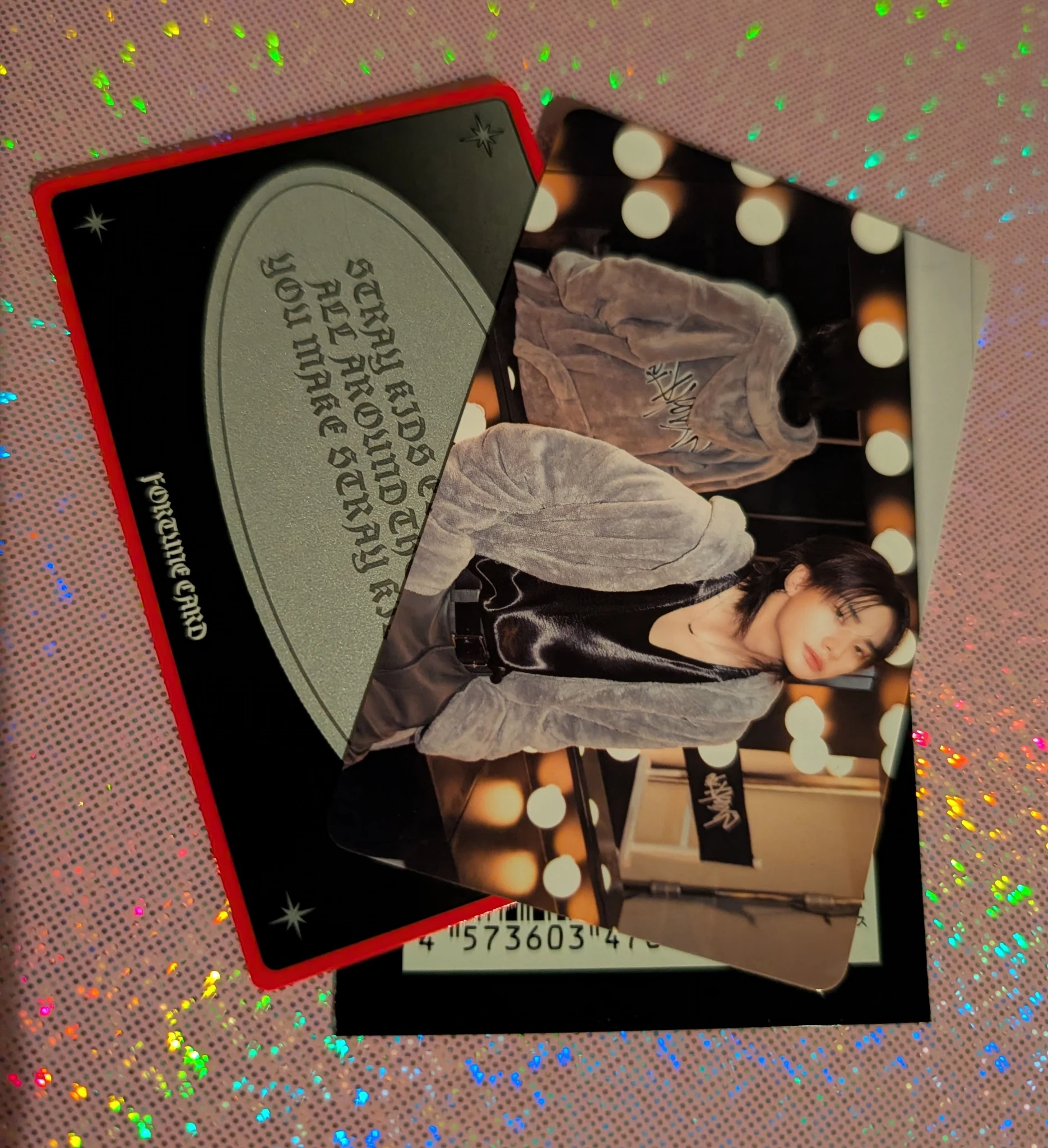 Stray Kids Hyunjin Stray Kids - Hyunjin - DominATE World Tour Event fortune card merch photocard japan listing photo 1