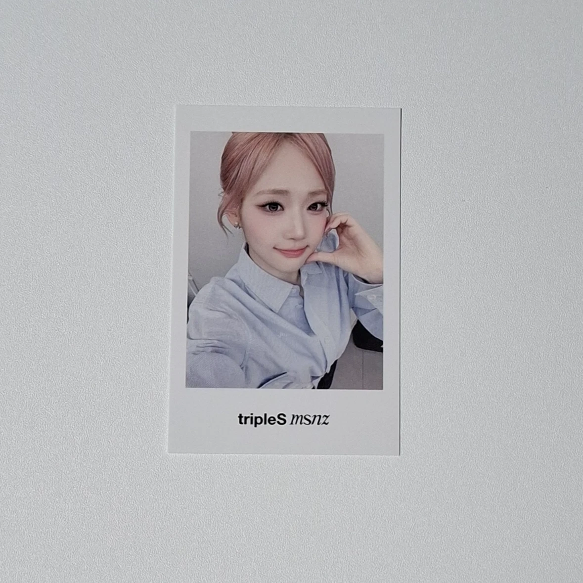 tripleS Seoyeon tripleS - Seoyeon - Beyond Beauty Album video call (fancall) mystargoods (MSG) polaroid listing photo 1