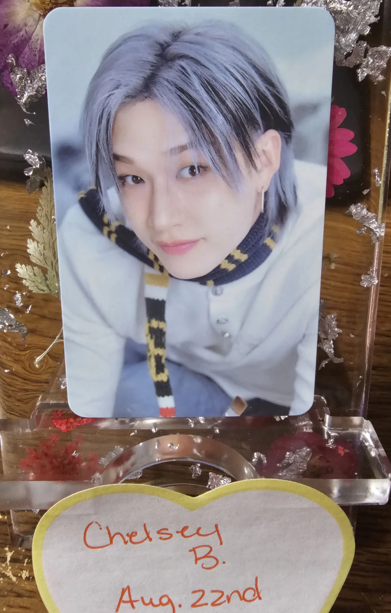 Stray Kids Bang Chan Stray Kids - Bang Chan - 6th Fanmeeting - STAY in Our Little House Event merch photocard box tape A version photocard set listing photo 1