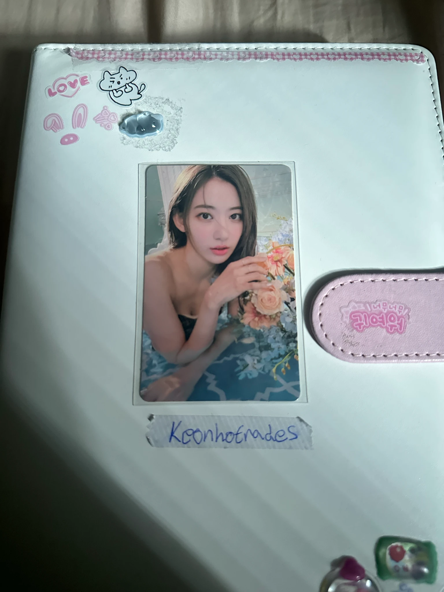 LE SSERAFIM Sakura LE SSERAFIM - Sakura - FEARLESS Album album photocard blue chypre version listing photo 1