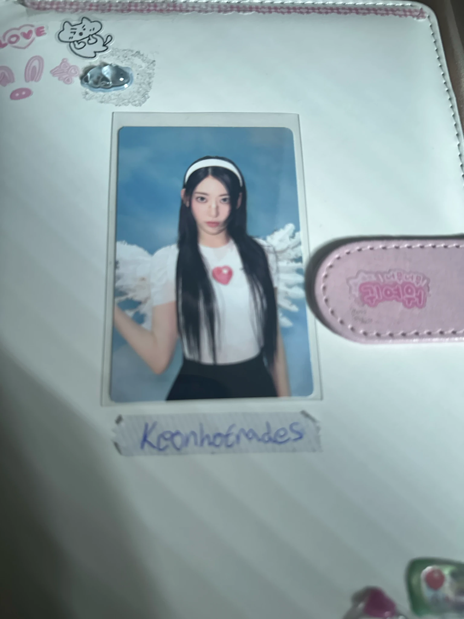LE SSERAFIM Sakura LE SSERAFIM - Sakura - UNFORGIVEN Album album photocard bloody rose version listing photo 1