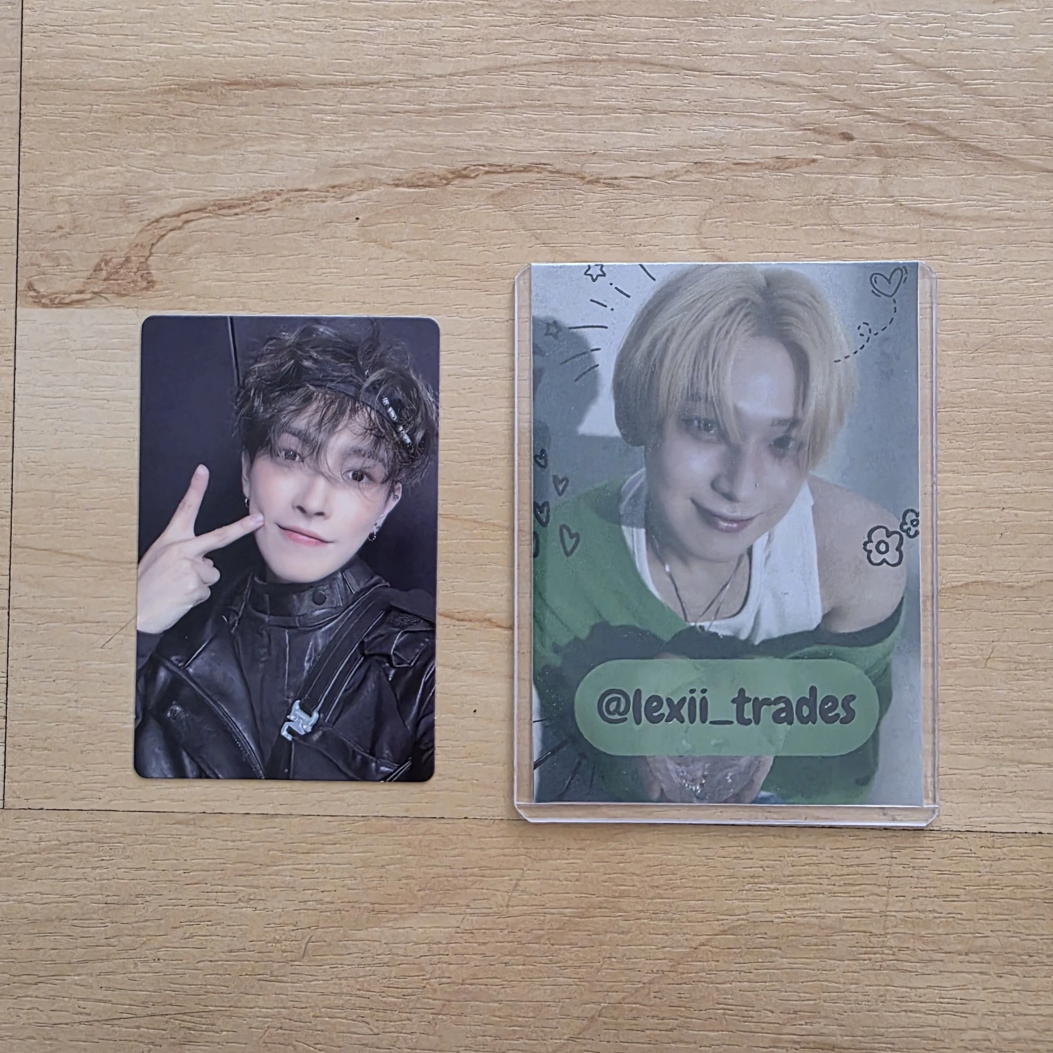 ATEEZ Hongjoong ATEEZ - Hongjoong - THE WORLD EP.FIN: WILL Album A version version 1 album photocard listing photo 1