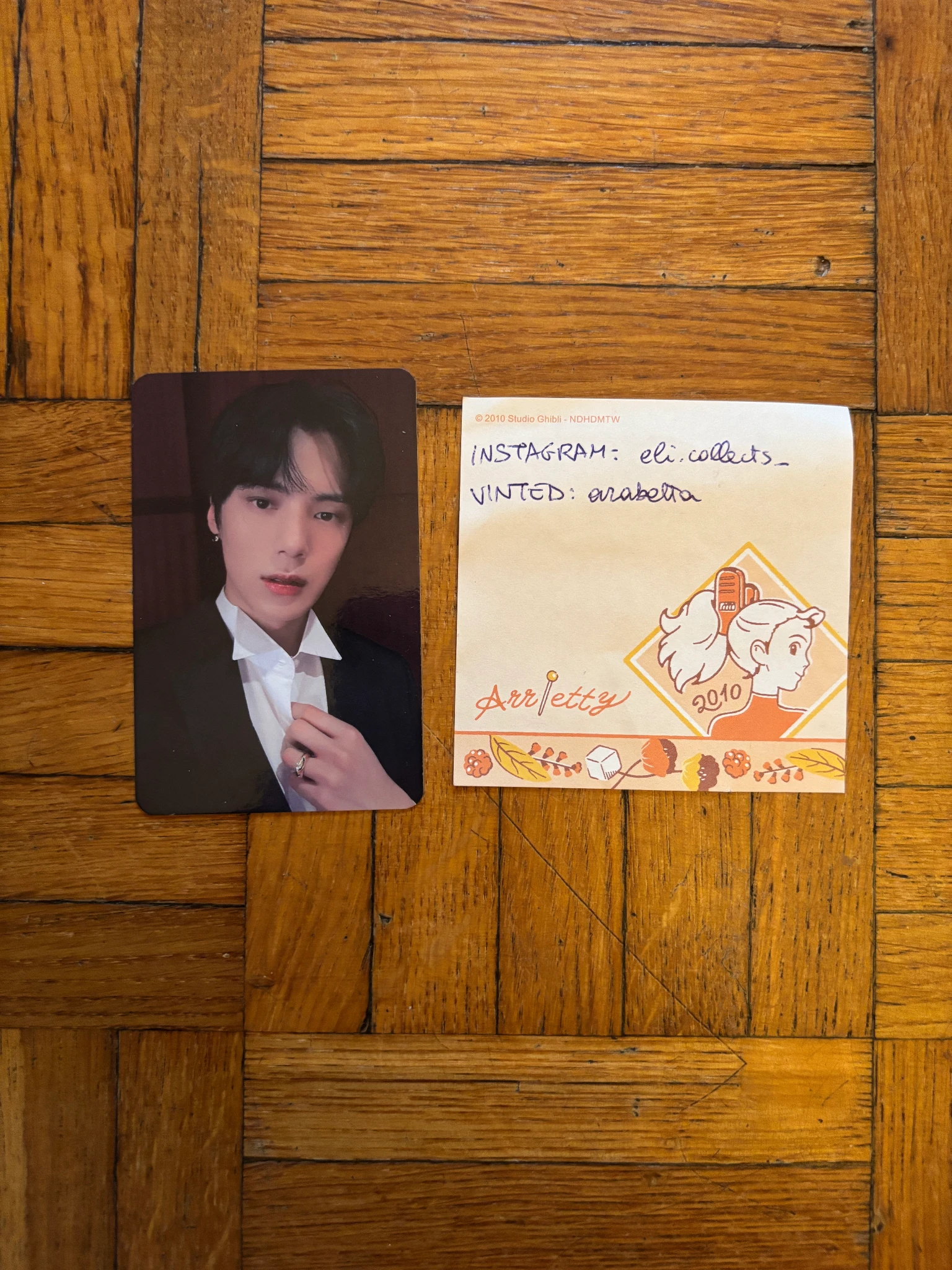 MONSTA X Minhyuk MONSTA X - Minhyuk - One of a Kind Album mymusictaste (mmt) video call (fancall) round 2 listing photo 1