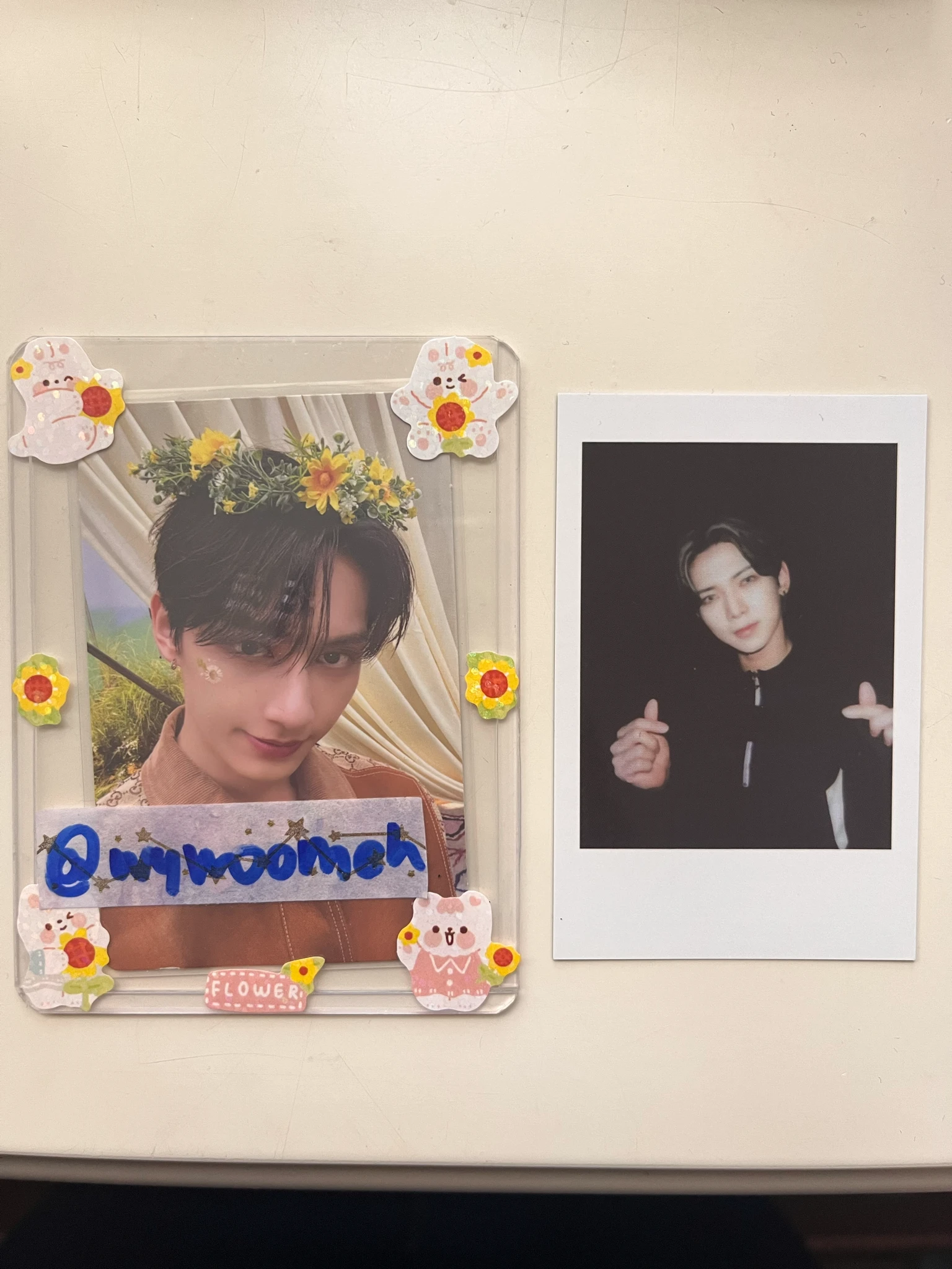 ATEEZ Yeosang ATEEZ - Yeosang - ZERO : FEVER Part.3 Album subk shop polaroid merch photocard deja vu version photo deco kit listing photo 1
