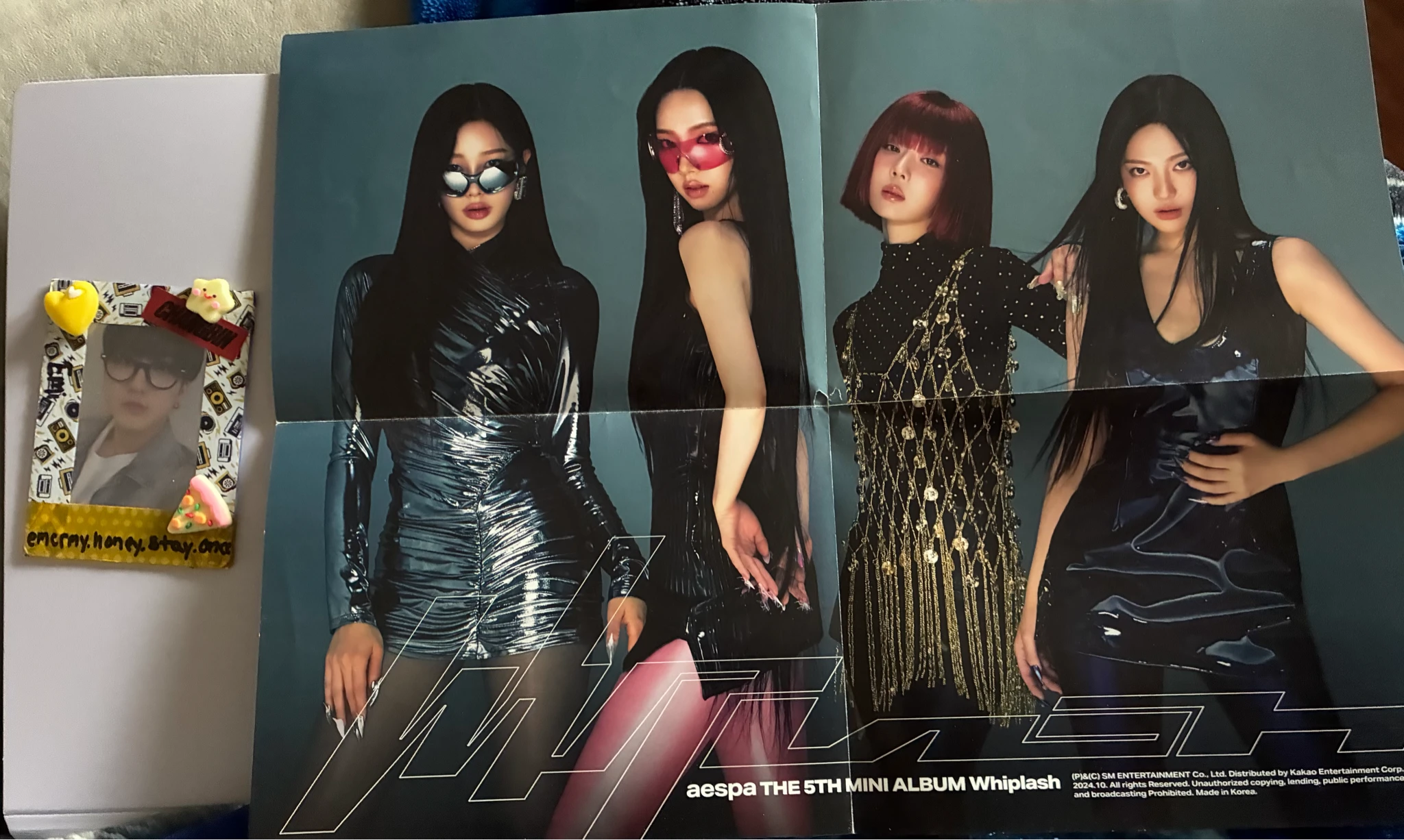 aespa aespa - Whiplash Album mini poster listing photo 1