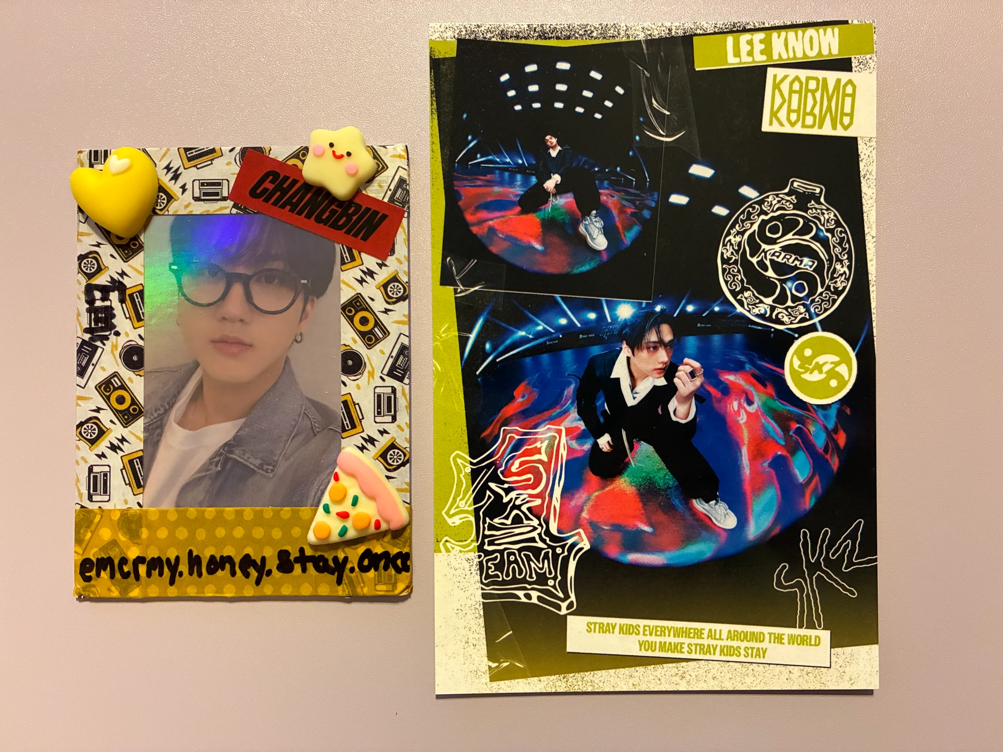 Stray Kids Lee Know Stray Kids - Lee Know - KARMA Album accordion version postcard listing photo 1