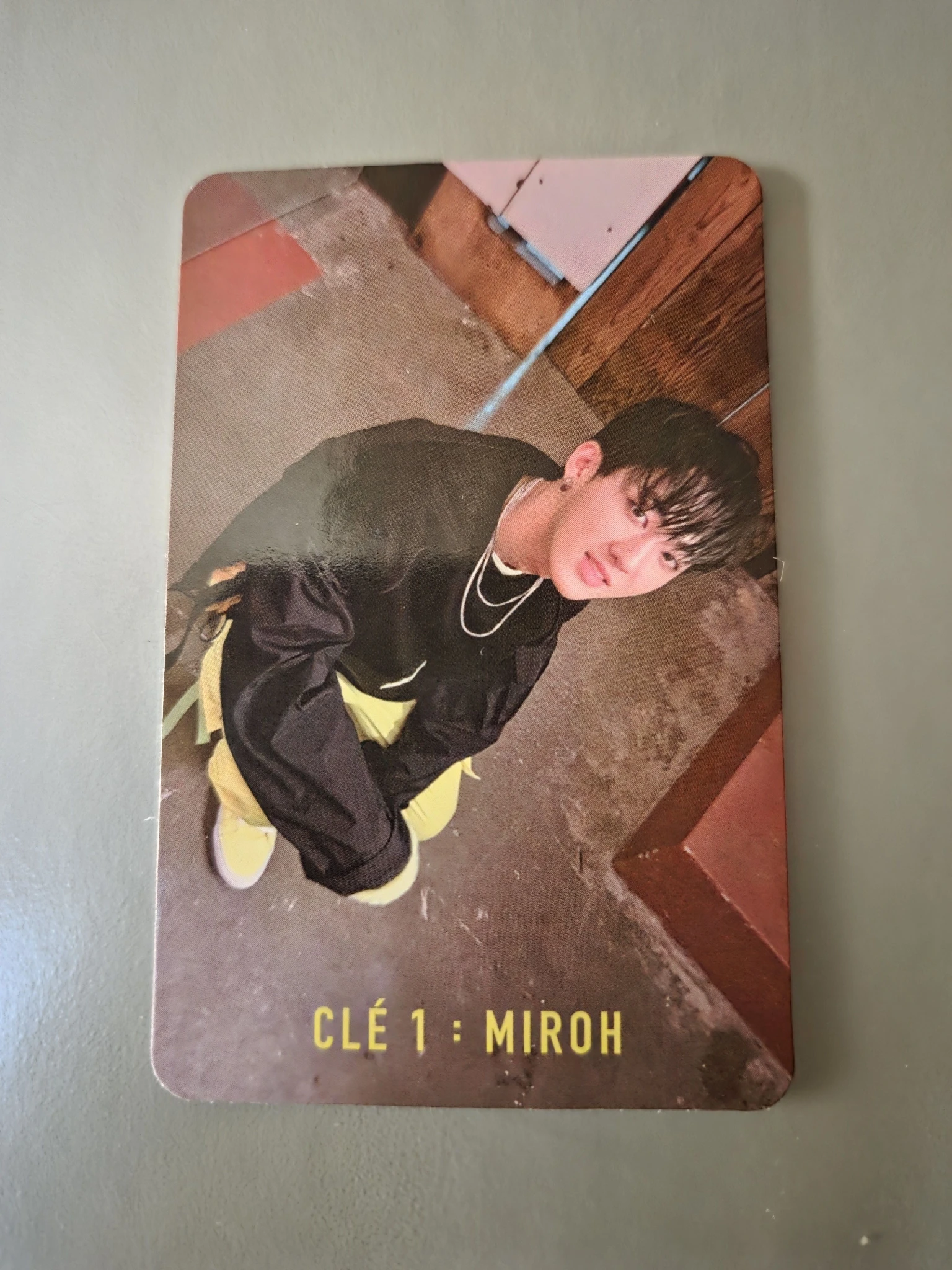 Stray Kids Changbin Stray Kids - Changbin - Clé 1: Miroh Album album photocard album title ver. listing photo 1