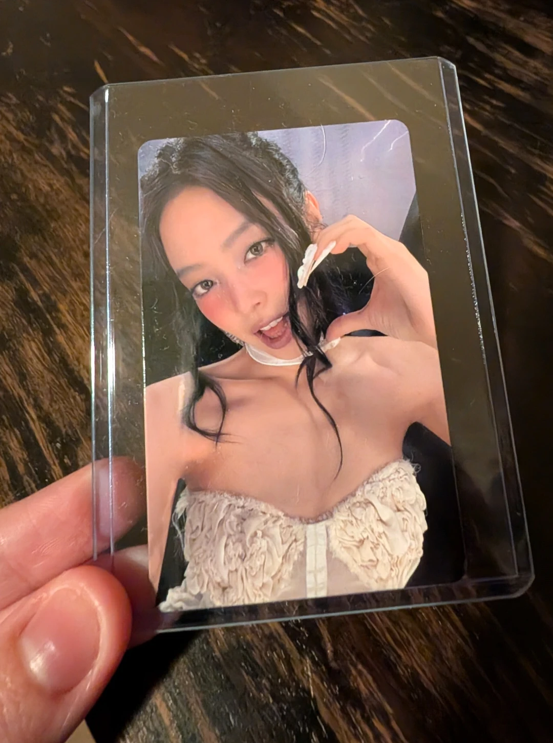 BLACKPINK Jennie BLACKPINK - Jennie - Deadline Album silver version album photocard listing photo 1