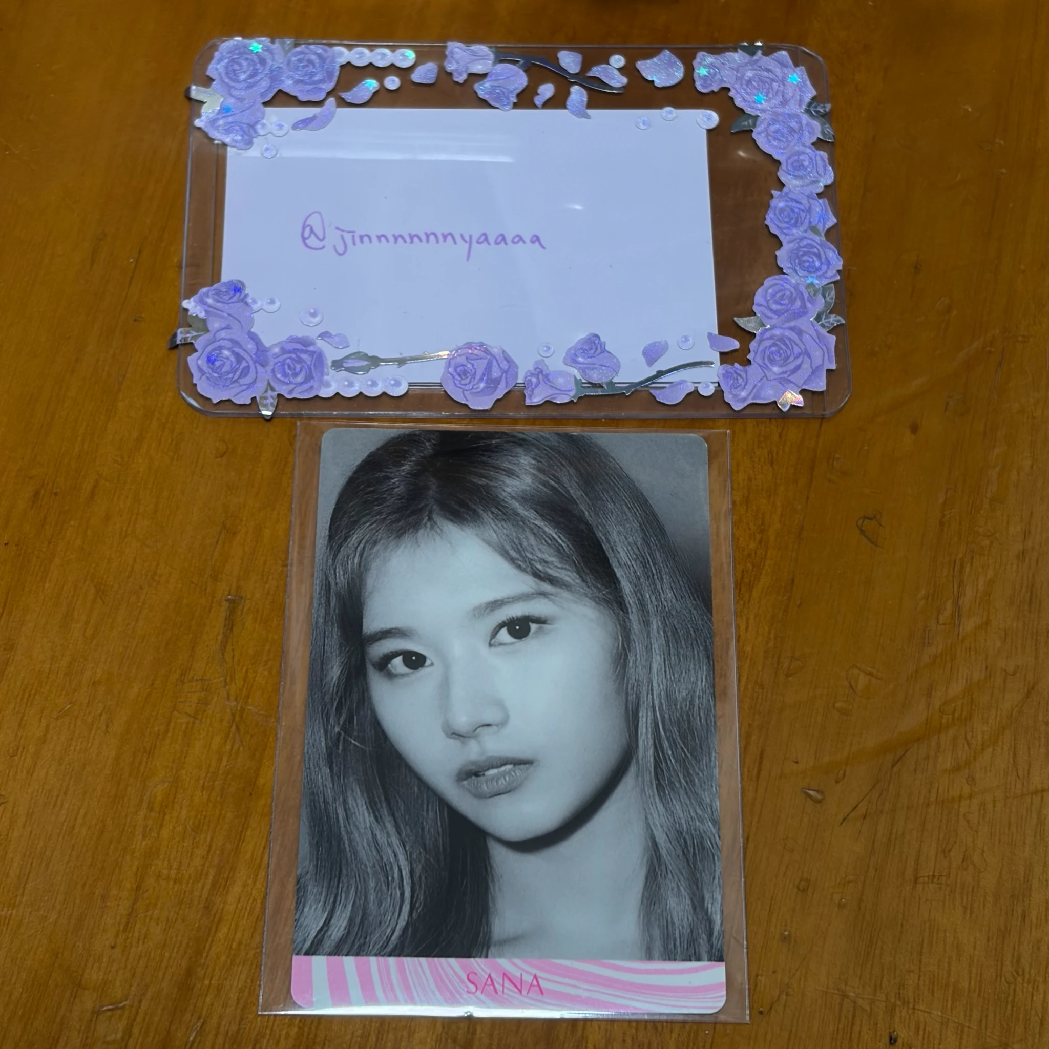 TWICE Sana TWICE - Sana - FANCY YOU Album pob (pre-order benefit) C version photocard set listing photo 1