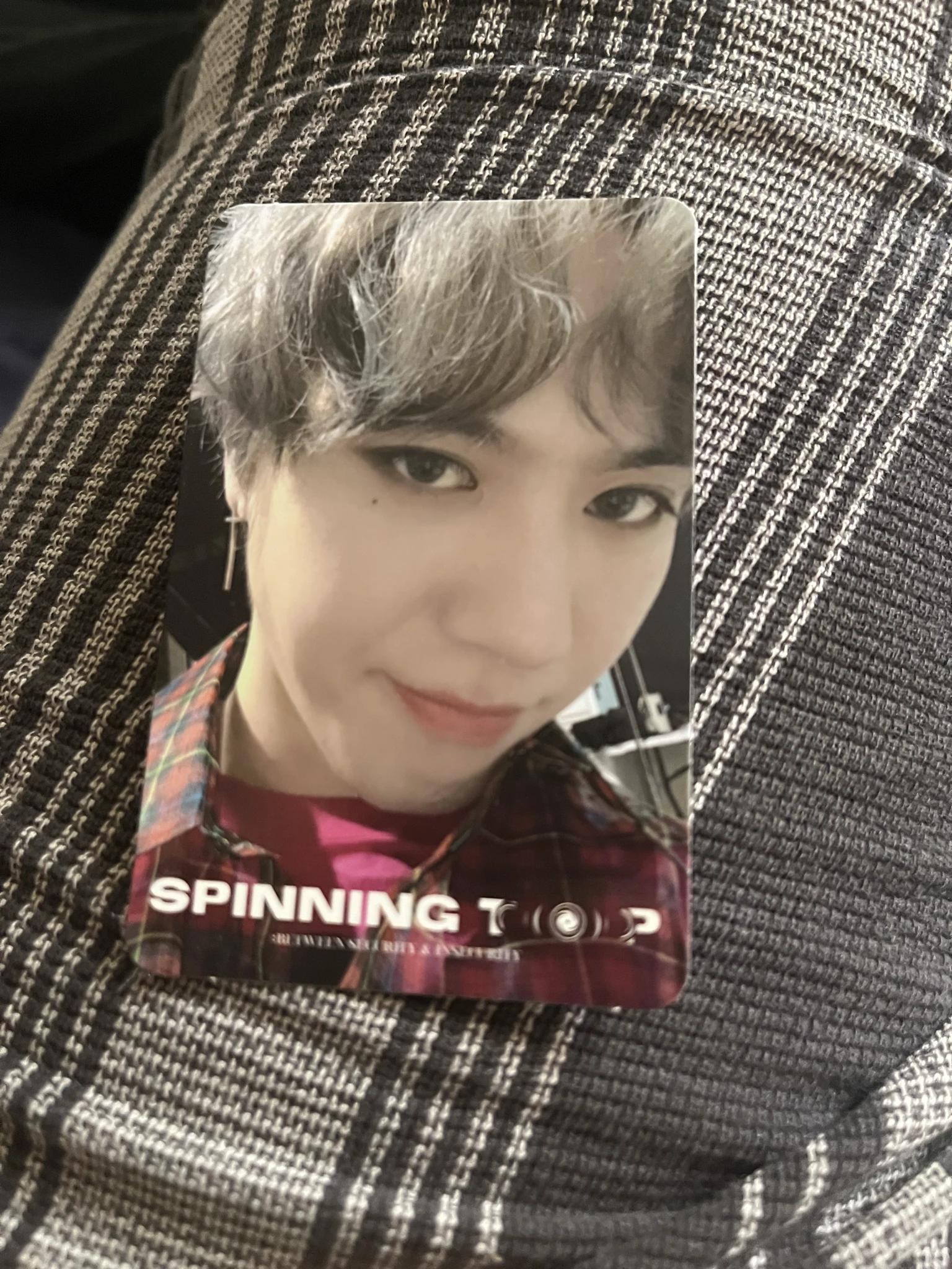 GOT7 Yugyeom GOT7 - Yugyeom - SPINNING TOP: BETWEEN SECURITY & INSECURITY Album album photocard listing photo 1