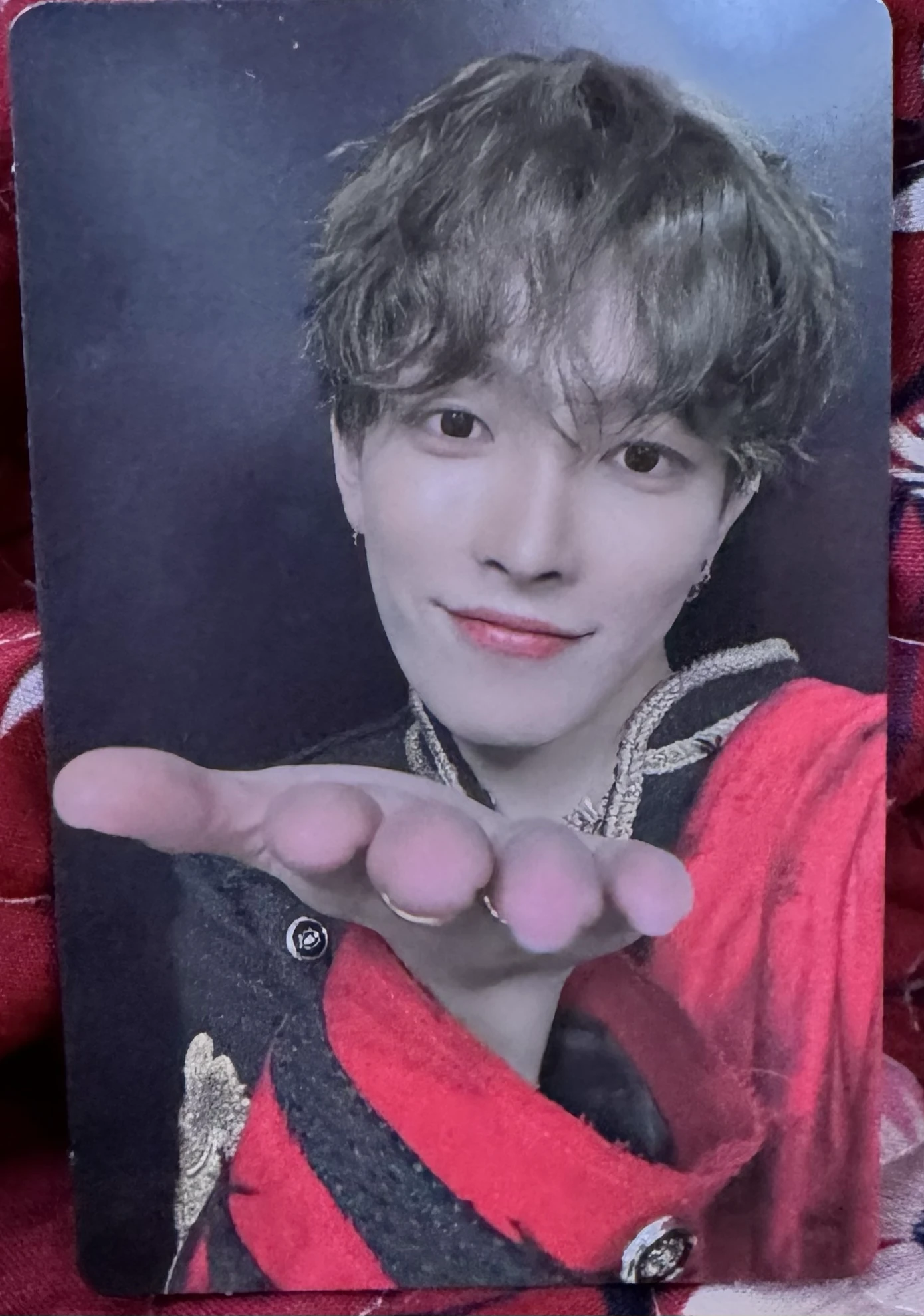 ATEEZ Hongjoong ATEEZ - Hongjoong - THE WORLD EP.FIN: WILL Album hello82 pre-order benefit (pob) listing photo 1