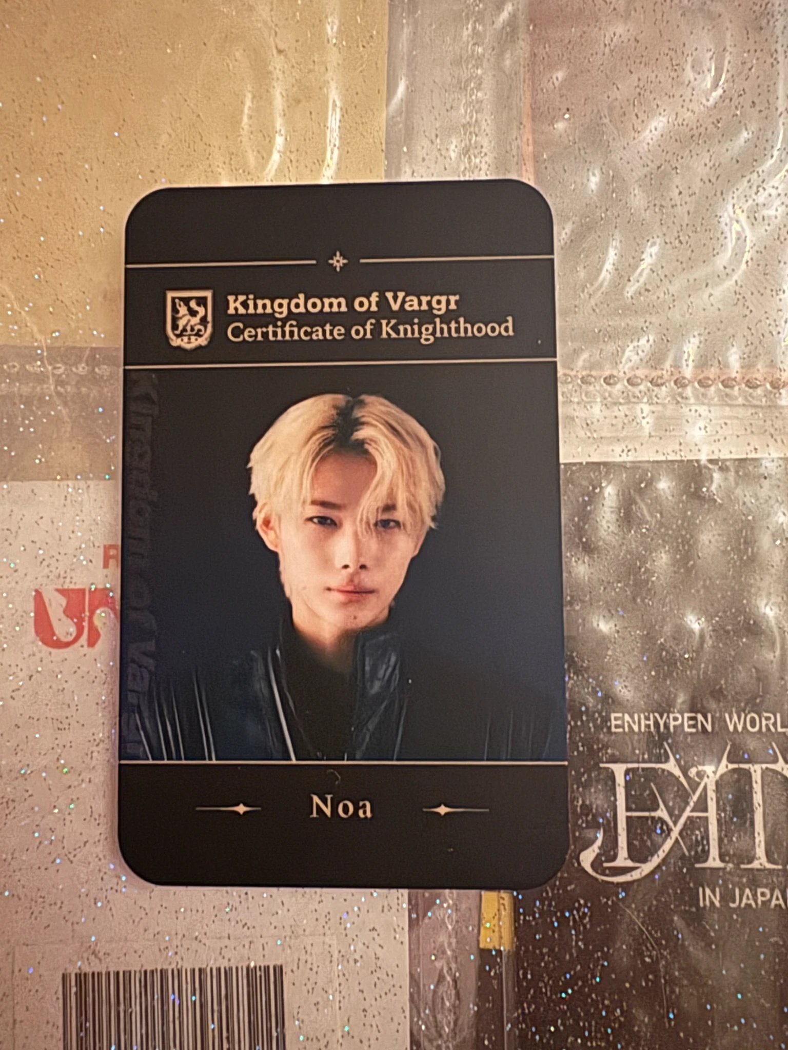 ENHYPEN Ni-ki ENHYPEN - Ni-ki - Enhypen x Dark Moon Event id card 2023 version listing photo 1