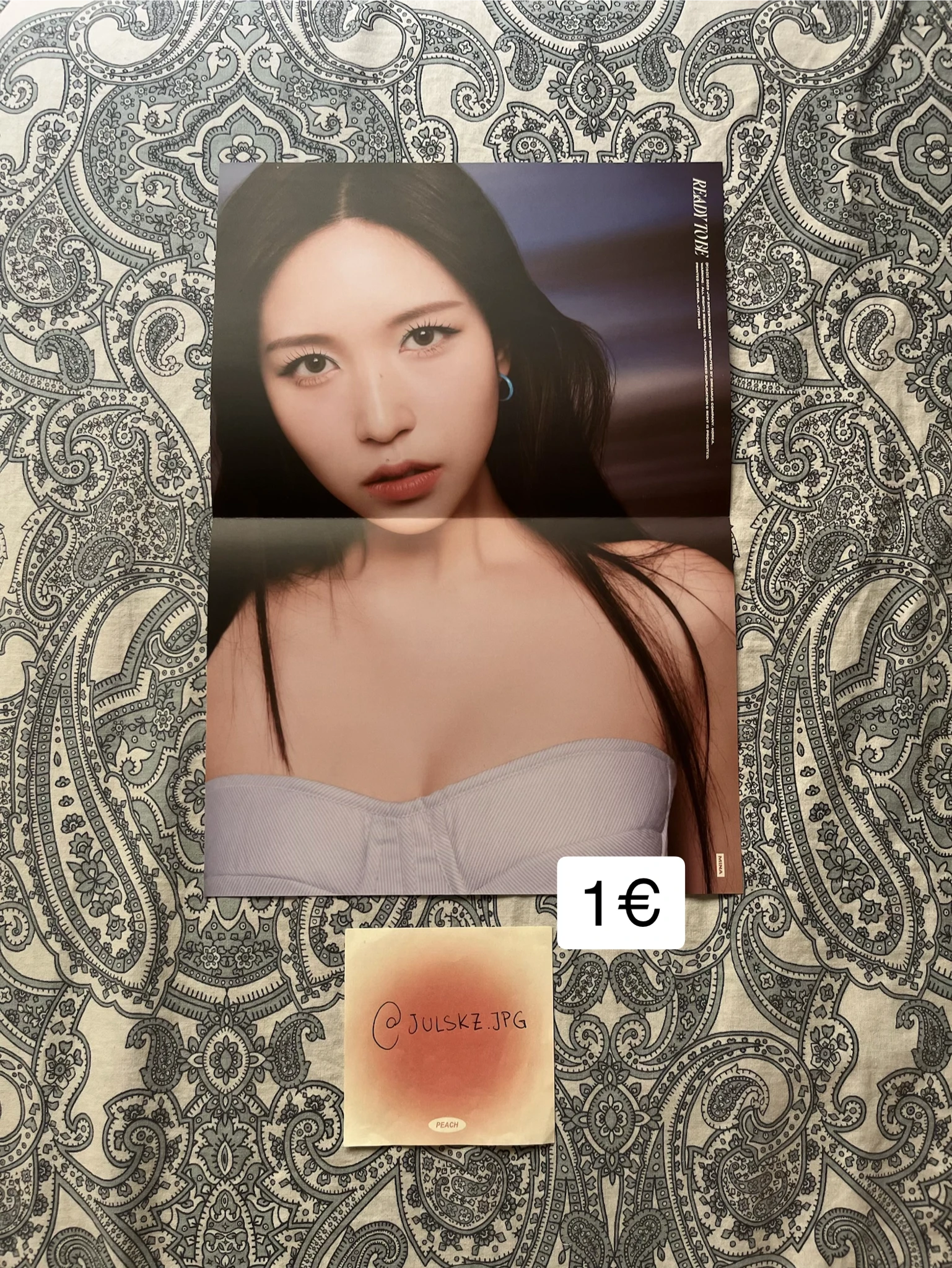 TWICE Mina TWICE-Mina-Album-READY TO BE listing photo 1