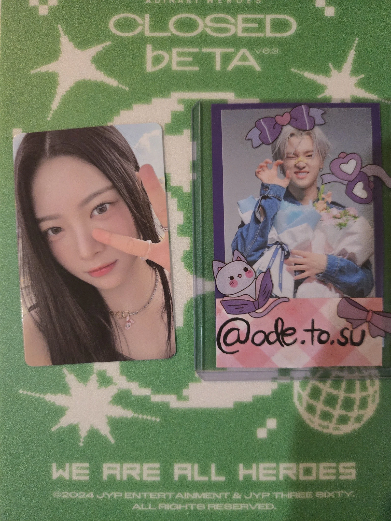 LE SSERAFIM Hong Eunchae LE SSERAFIM - Hong Eunchae - ANTIFRAGILE Album compact version ruby version listing photo 1