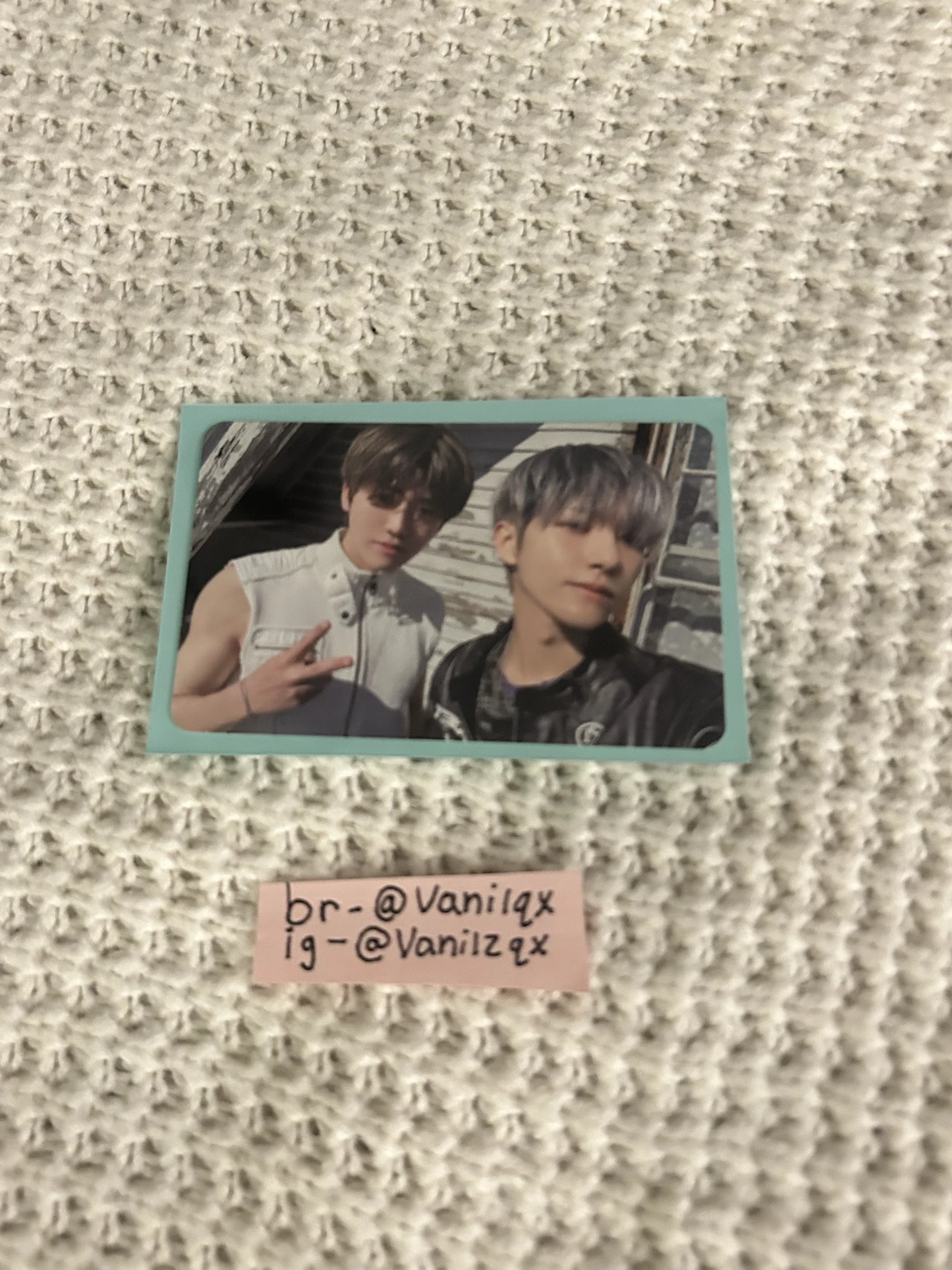 NCT DREAM NCT DREAM - Jaemin & Renjun - ISTJ Album album photocard vending machine version listing photo 1