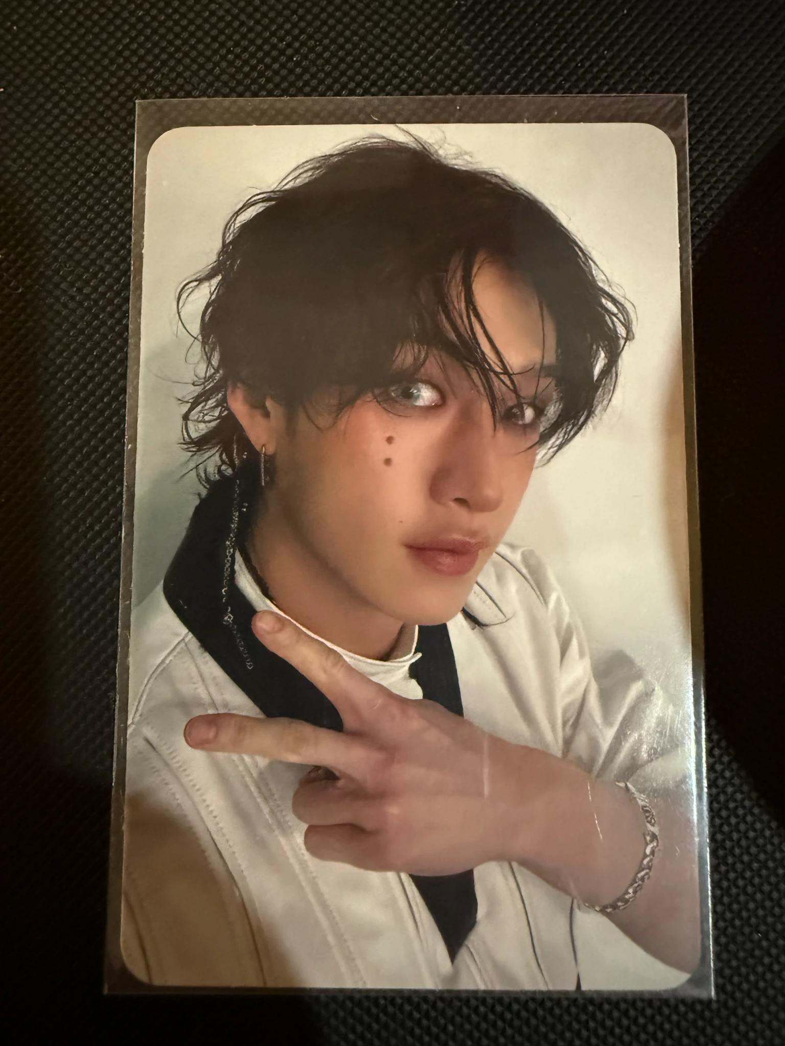 Stray Kids Bang Chan Stray Kids - Bang Chan - KARMA Album album photocard Bang Chan double-sided ceremony version listing photo 1