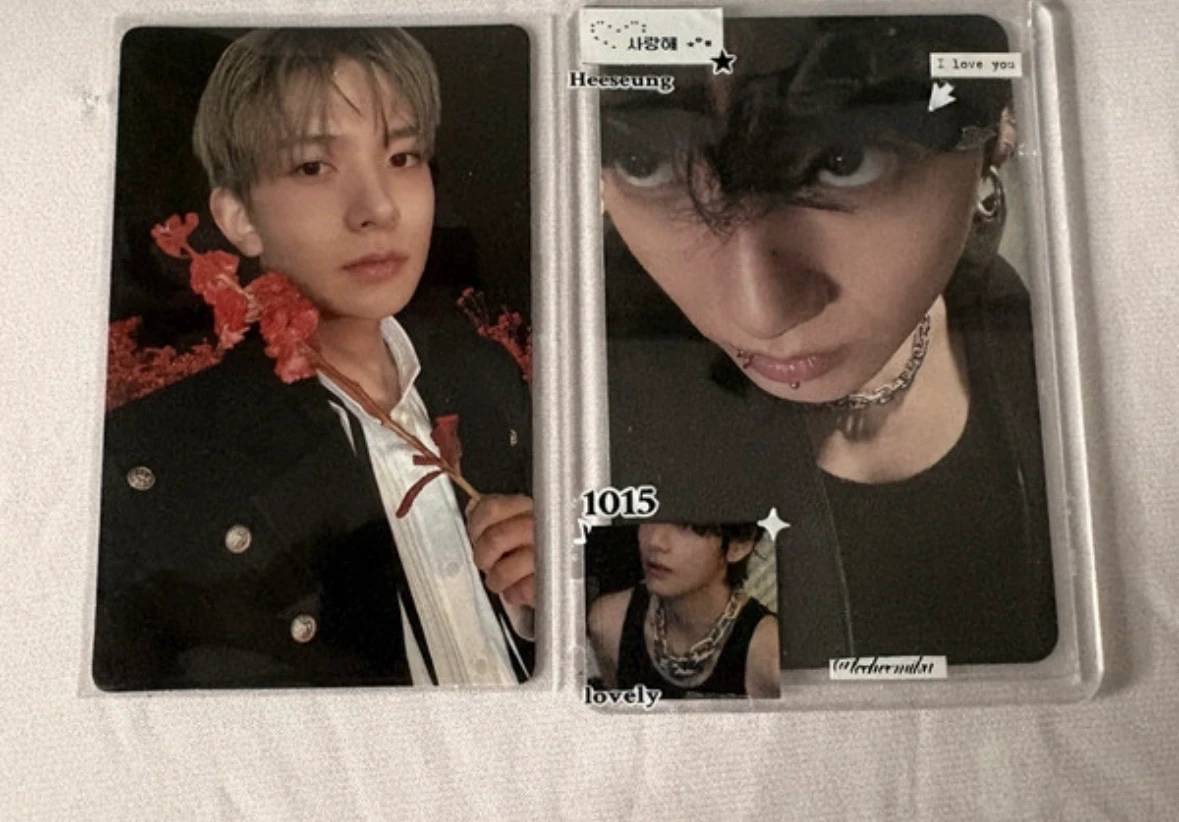 ENHYPEN Evan (Heeseung) ENHYPEN - Heeseung - DARK BLOOD Album album photocard new version listing photo 1