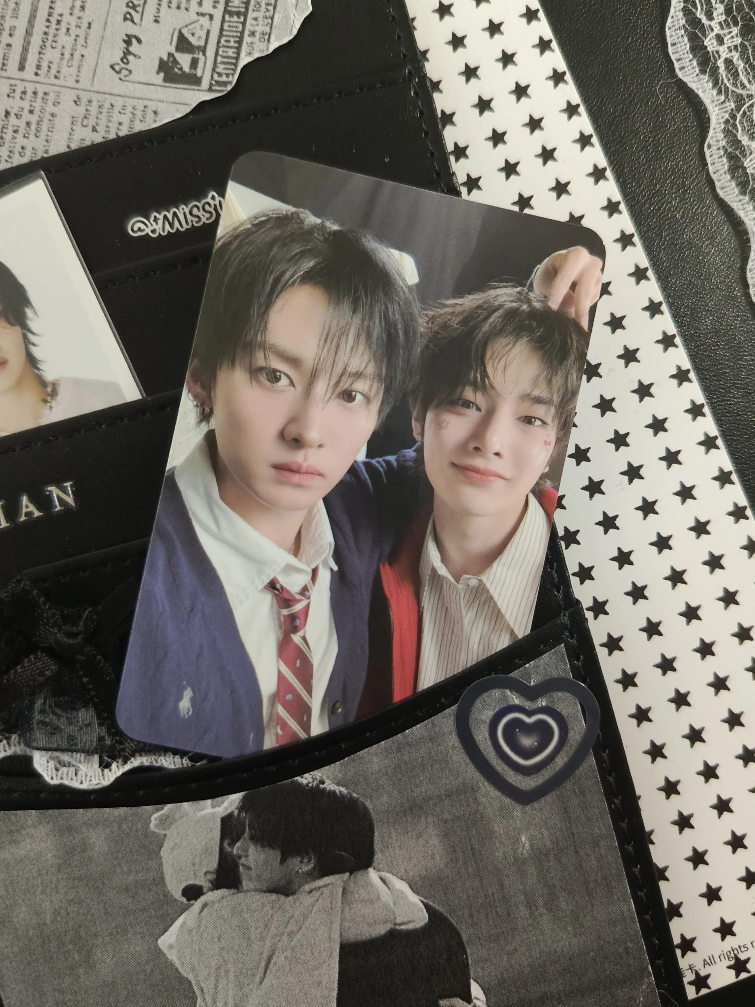 Stray Kids Stray Kids - Bang Chan & HAN - 6th Fanmeeting - STAY in Our Little House Event merch photocard bag listing photo 1