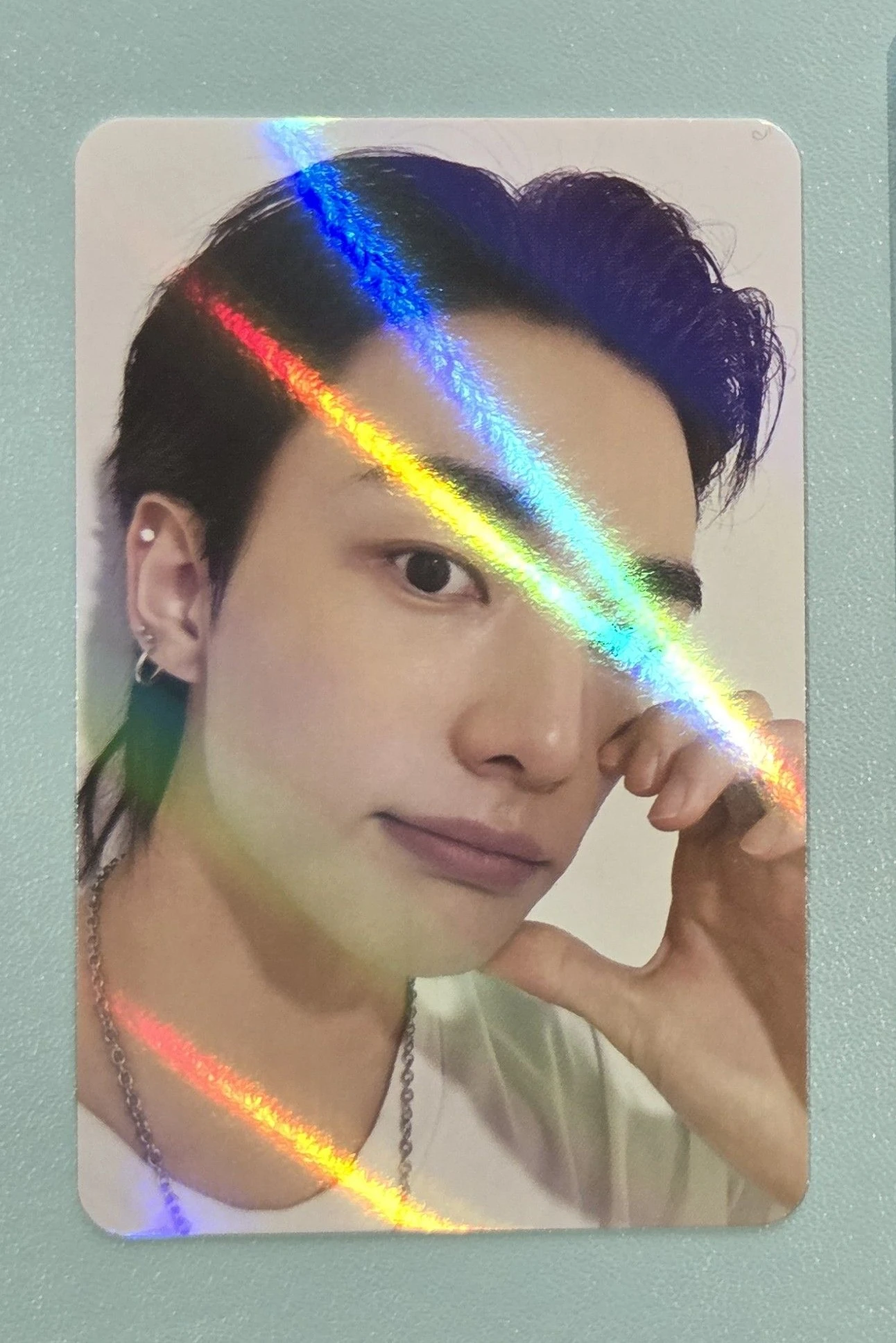 Stray Kids Hyunjin Stray Kids - Hyunjin - Do It Album pre-order benefit (pob) makestar holographic (hologram) listing photo 1