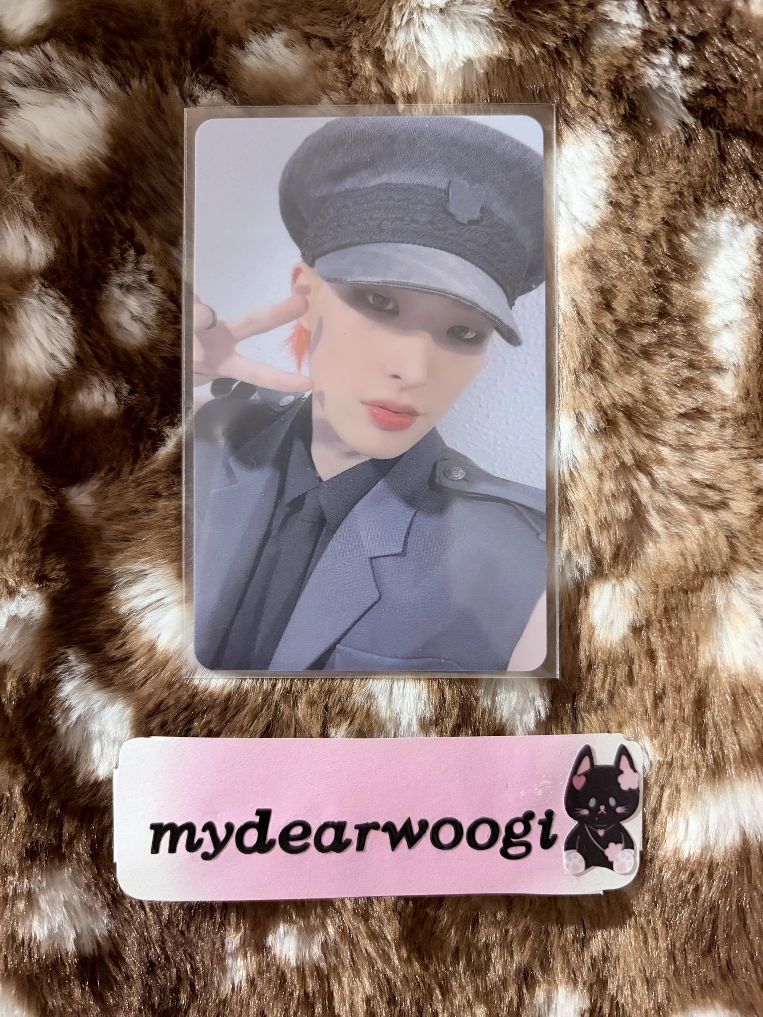 ATEEZ Mingi ATEEZ - Mingi - SPIN OFF : FROM THE WITNESS Album makestar lucky draw listing photo 1