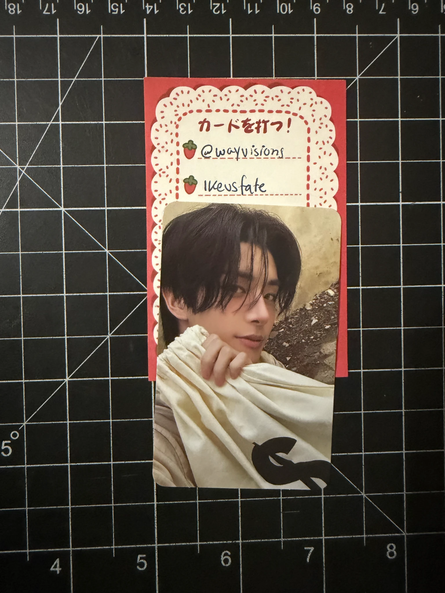 ENHYPEN Jake ENHYPEN - Jake - THE SIN: VANISH Album fugitives version B version album photocard korean album listing photo 1