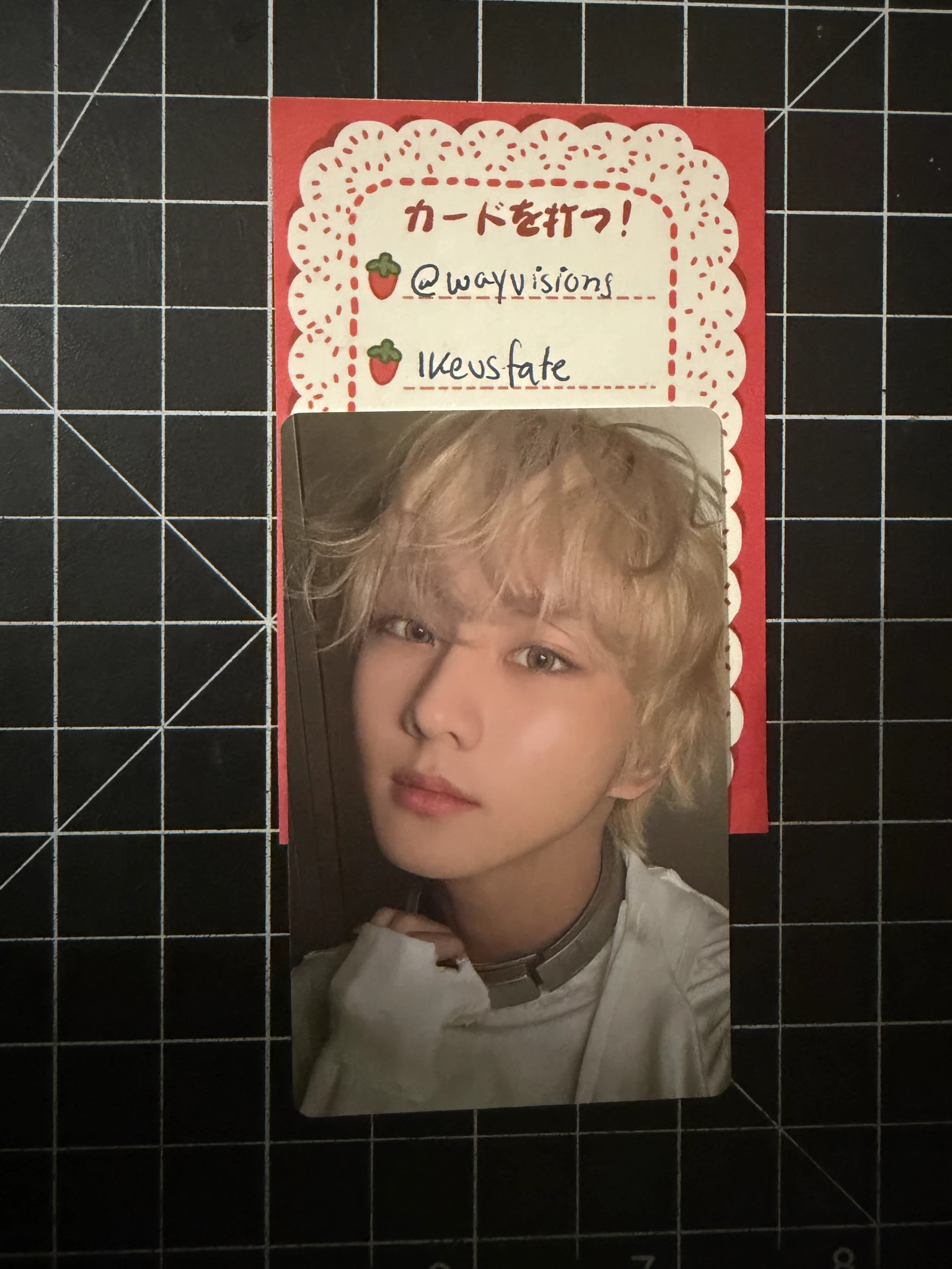 ENHYPEN Jungwon ENHYPEN - Jungwon - DESIRE: UNLEASH Album weverse pob listing photo 1