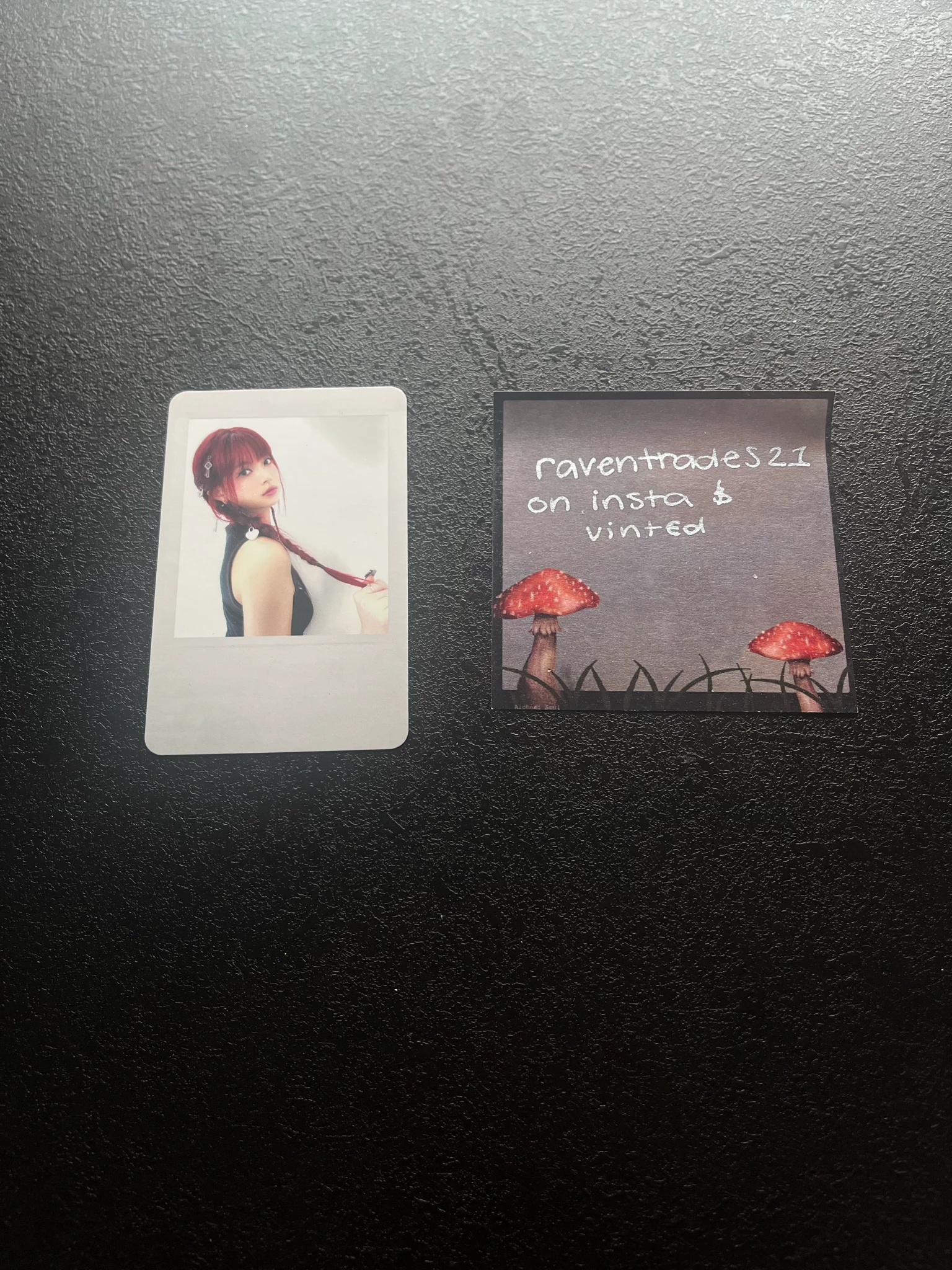 LE SSERAFIM Hong Eunchae LE SSERAFIM - Hong Eunchae - CRAZY Album compact version album photocard red sprite version polaroid listing photo 1