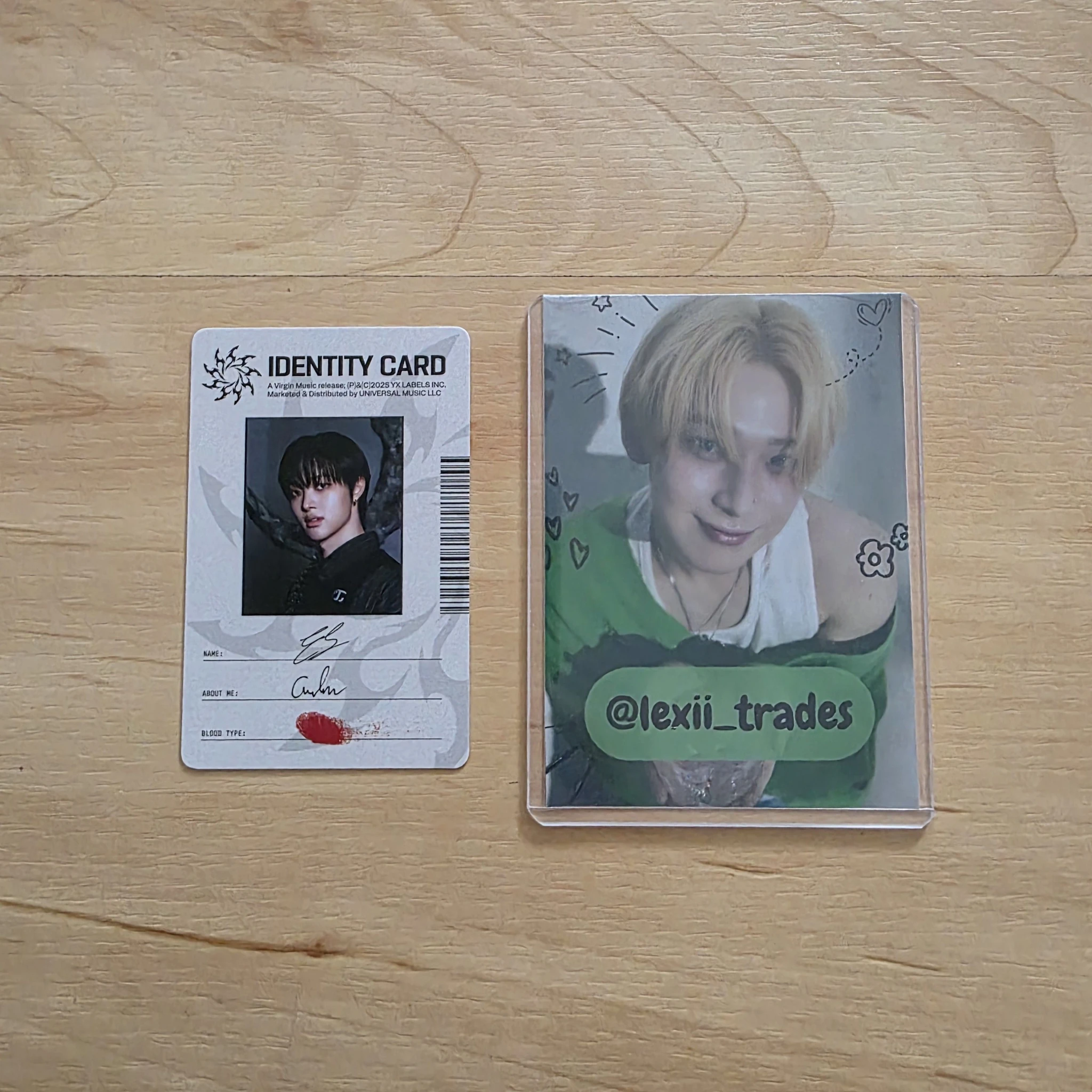 &TEAM EJ &TEAM - EJ - Go in Blind - EP Album album photocard standard version id card listing photo 1