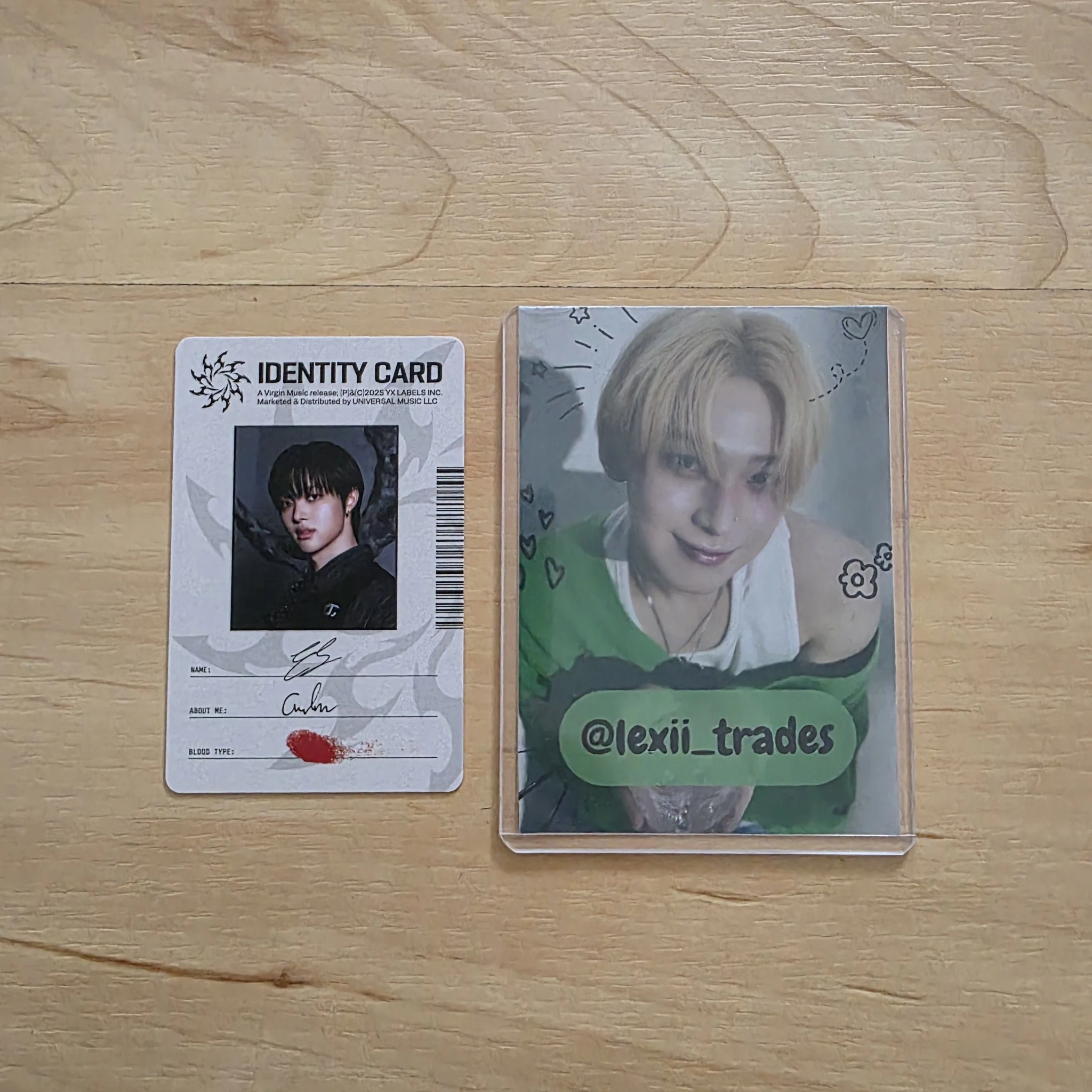 &TEAM EJ &TEAM - EJ - Go in Blind - EP Album album photocard standard version id card listing photo 1