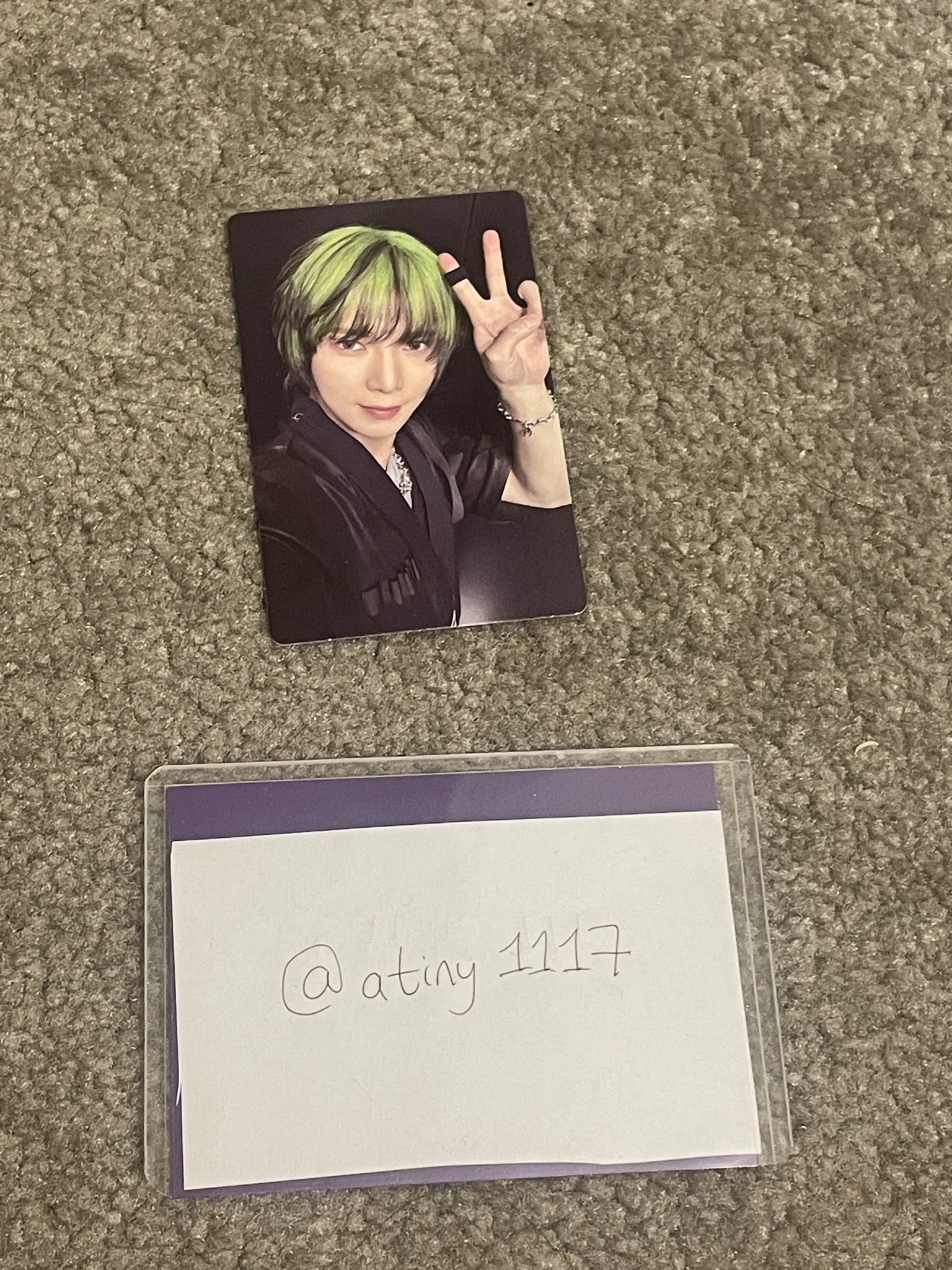 ATEEZ Yeosang ATEEZ - Yeosang - THE WORLD EP.FIN: WILL Album album photocard listing photo 1