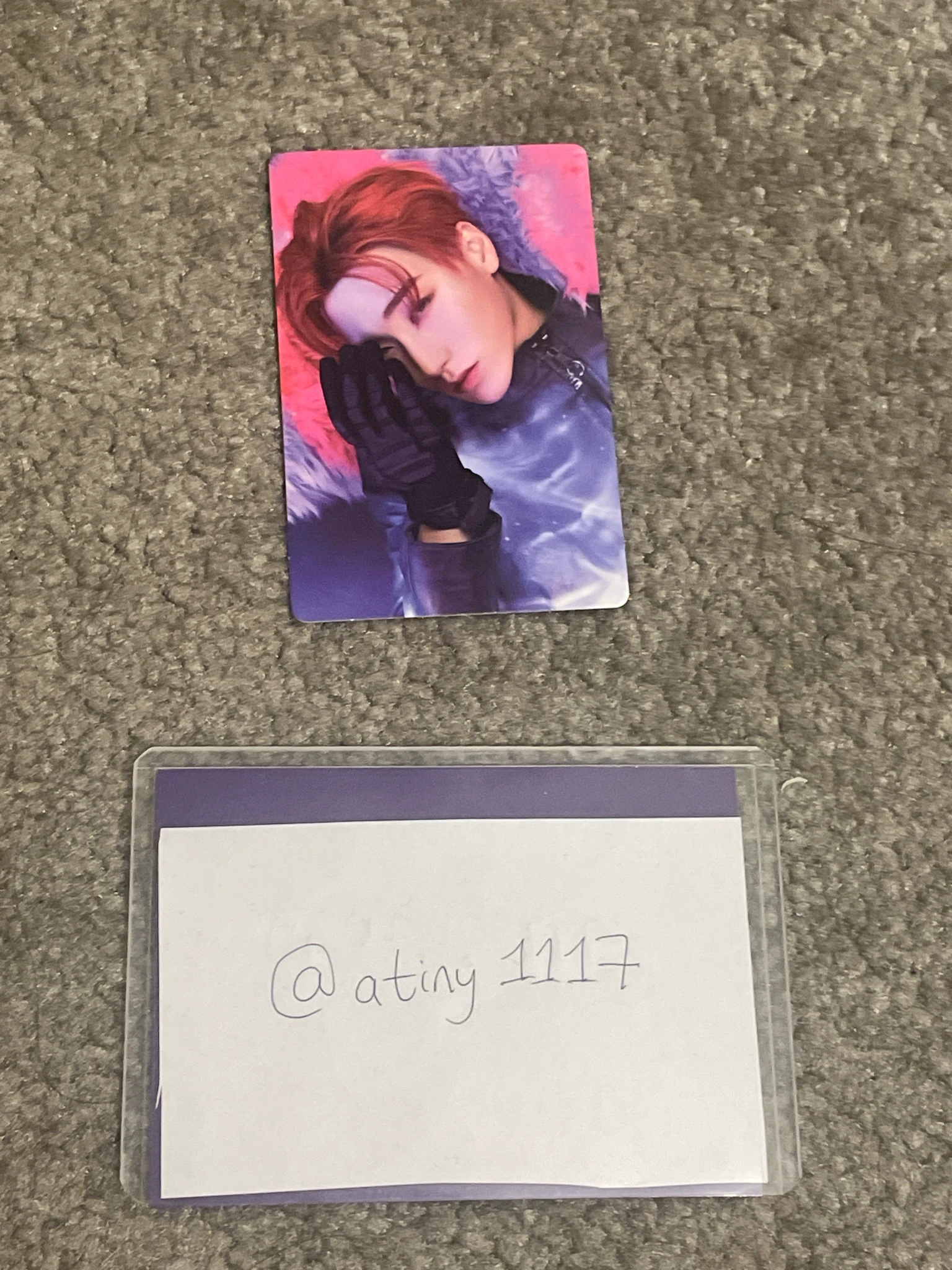 ATEEZ San ATEEZ - San - THE WORLD EP.FIN: WILL Album album photocard version 2 Z version listing photo 1