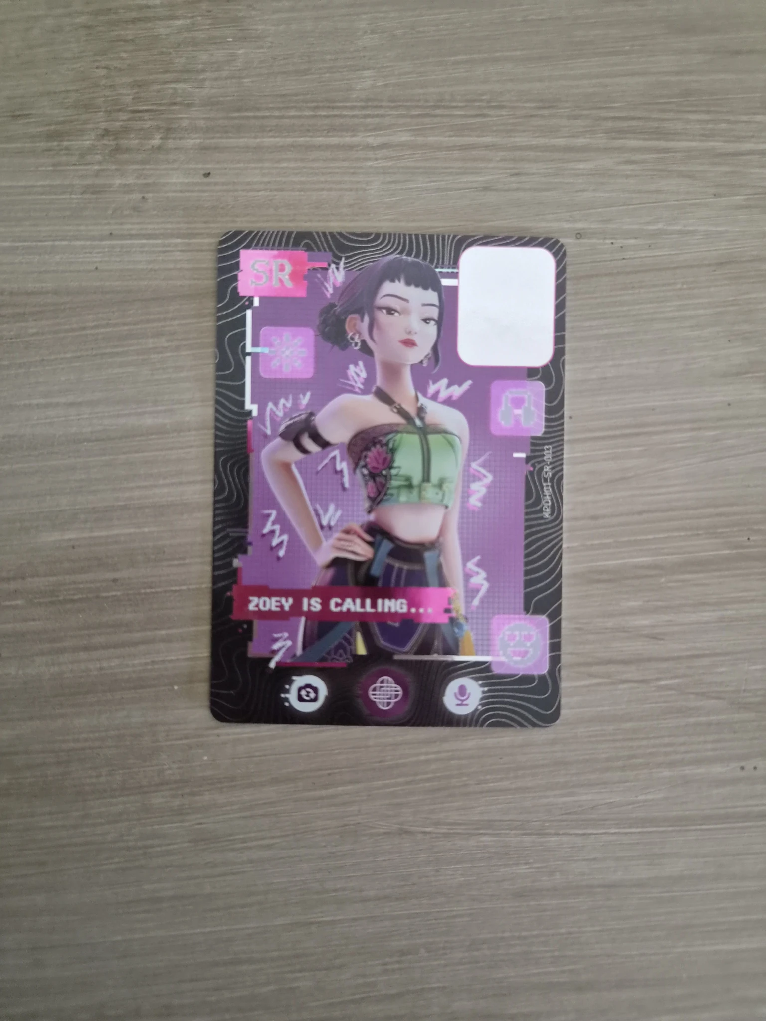 KPop Demon Hunters Zoey KPop Demon Hunters - Zoey - Kayou x KDH Collectable Trading Cards Other trading card brand collaboration listing photo 1