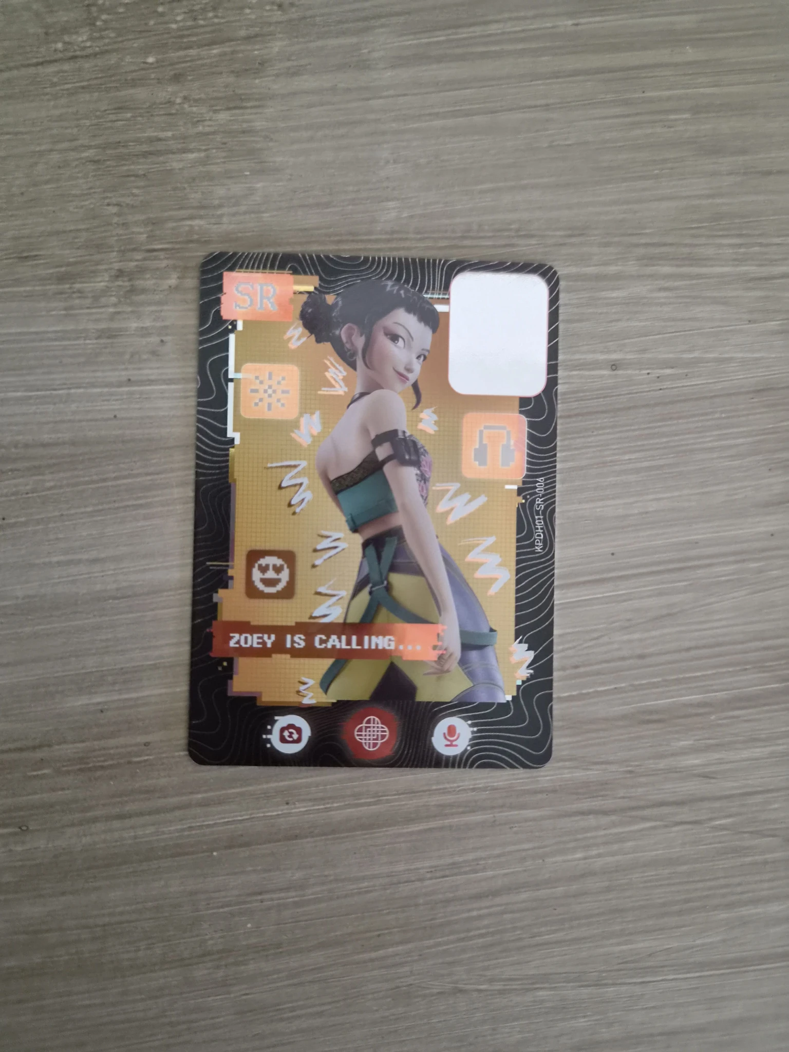 KPop Demon Hunters Zoey KPop Demon Hunters - Zoey - Kayou x KDH Collectable Trading Cards Other trading card brand collaboration energy version classic version listing photo 1