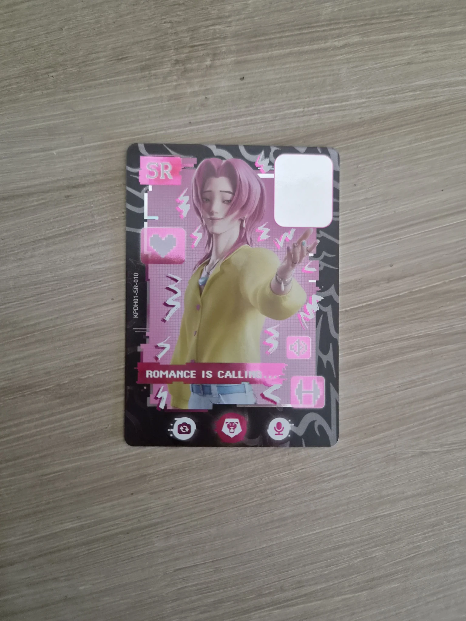 KPop Demon Hunters Romance Saja KPop Demon Hunters - Romance Saja - Kayou x KDH Collectable Trading Cards Other brand collaboration trading card classic version energy version listing photo 1