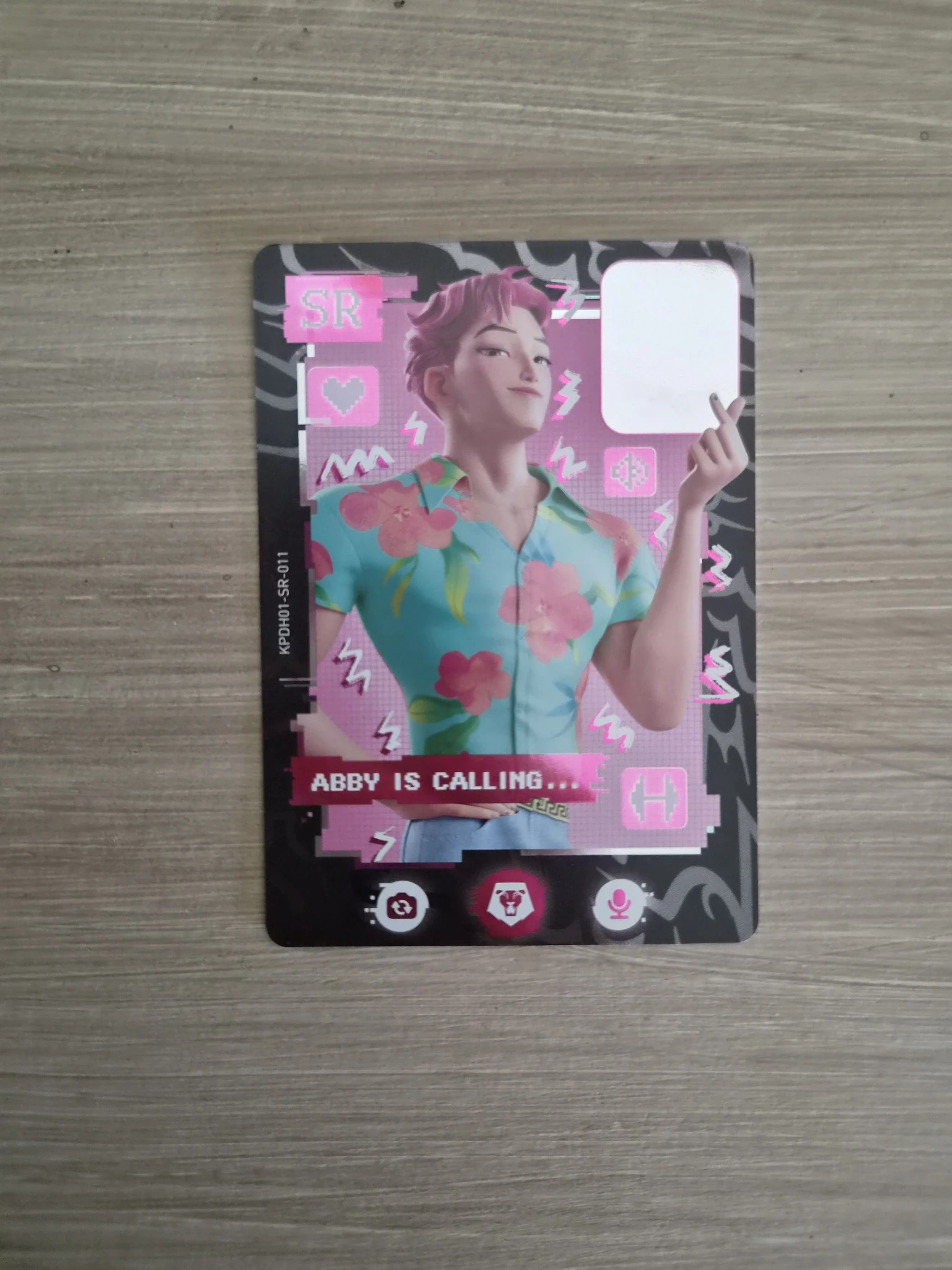 KPop Demon Hunters Abby Saja KPop Demon Hunters - Abby Saja - Kayou x KDH Collectable Trading Cards Other brand collaboration trading card classic version energy version listing photo 1