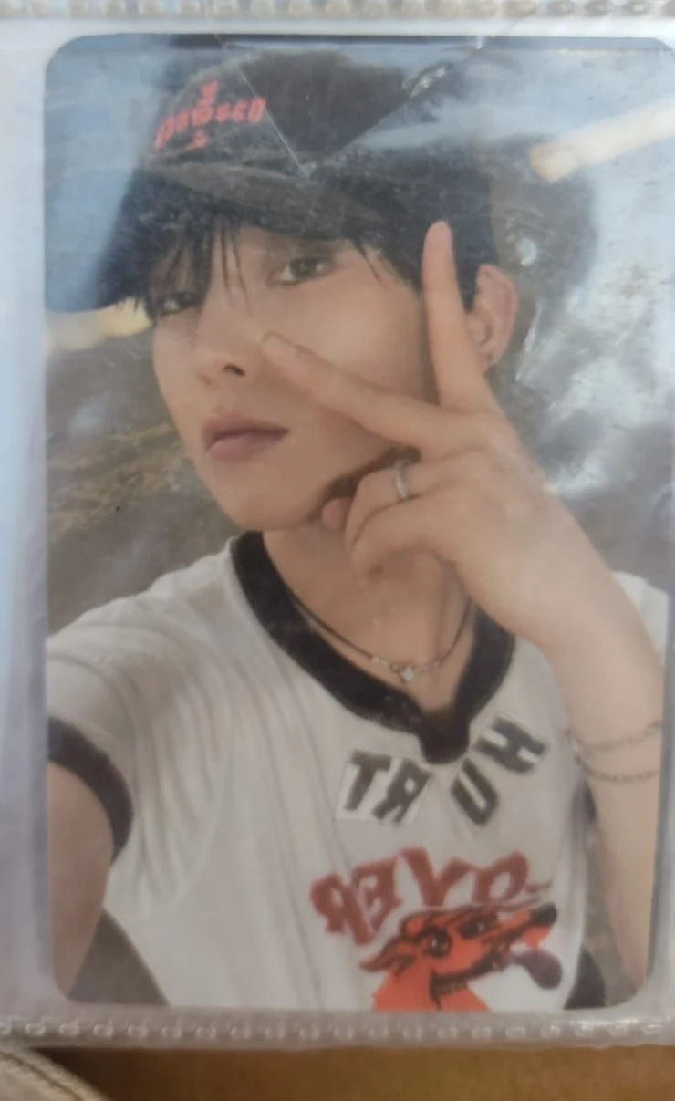 ENHYPEN Sunoo ENHYPEN - Sunoo - ORANGE BLOOD Album soundwave lucky draw round 2 listing photo 1