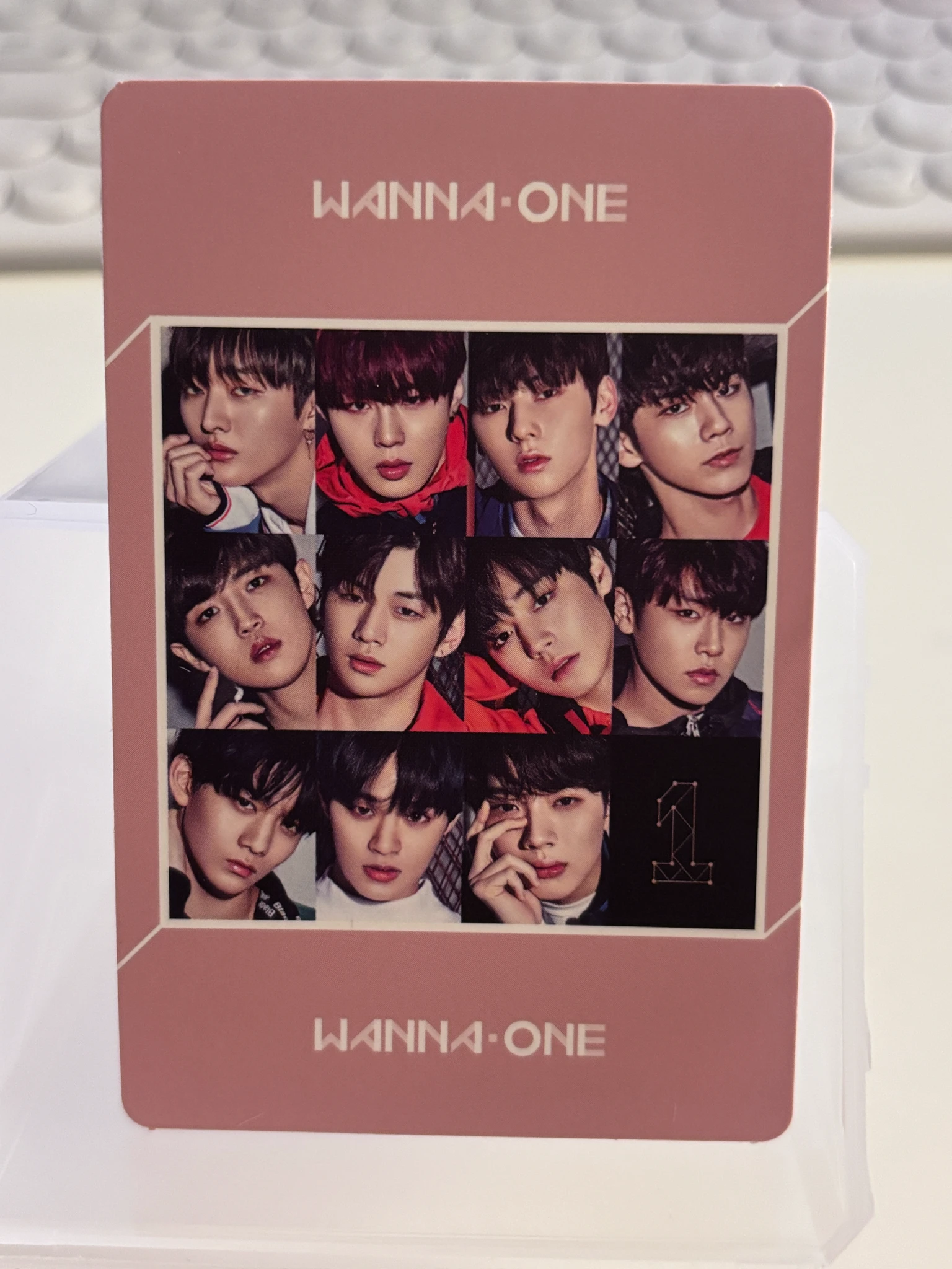 Wanna One Wanna One - 1÷x=1 (Undivided) Album album photocard wanna one version listing photo 1