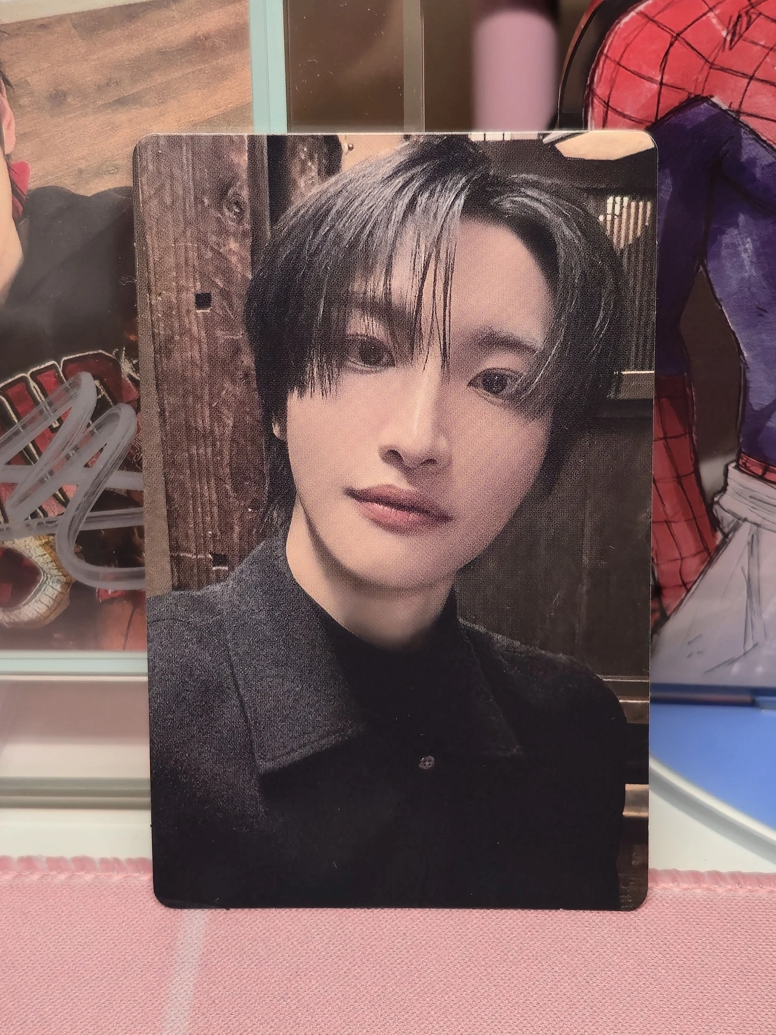 ATEEZ Seonghwa ATEEZ - Seonghwa - Golden Hour : Part.3 'In Your Fantasy Edition' Album album photocard red version poca album listing photo 1