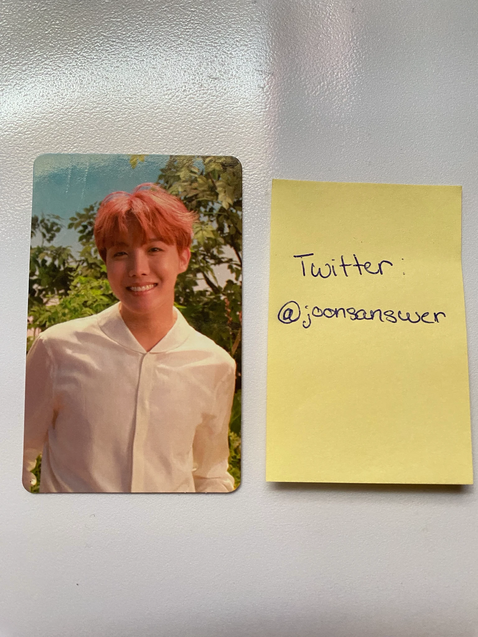 BTS j-hope BTS - J-HOPE - Love Yourself: Her Album album photocard O ver. listing photo 3