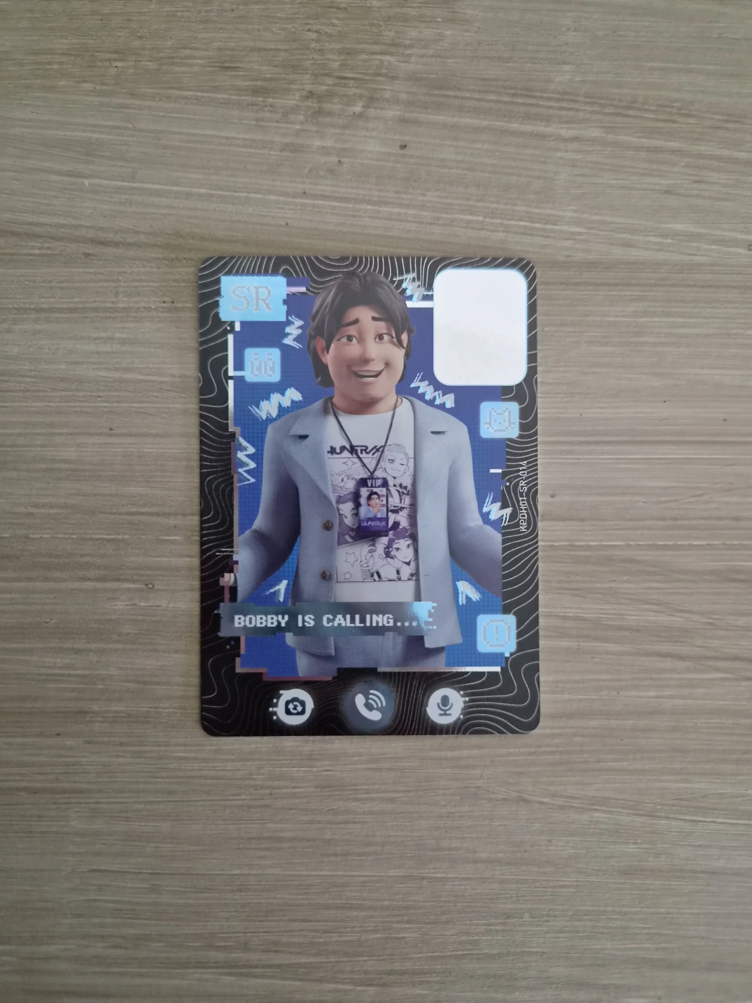 KPop Demon Hunters Bobby KPop Demon Hunters - Bobby - Kayou x KDH Collectable Trading Cards Other brand collaboration trading card holographic (hologram) listing photo 1