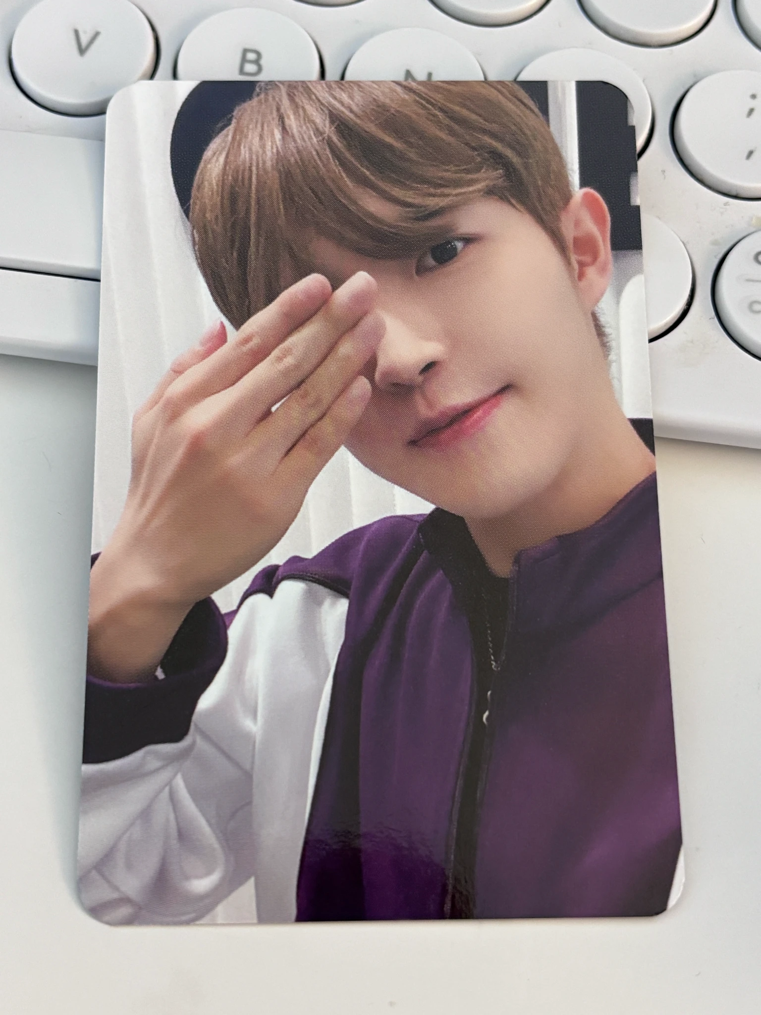 Kim Jaehwan Jaehwan Kim Jaehwan - Jaehwan - Ponytail Album pob (pre-order benefit) makestar double-sided listing photo 1