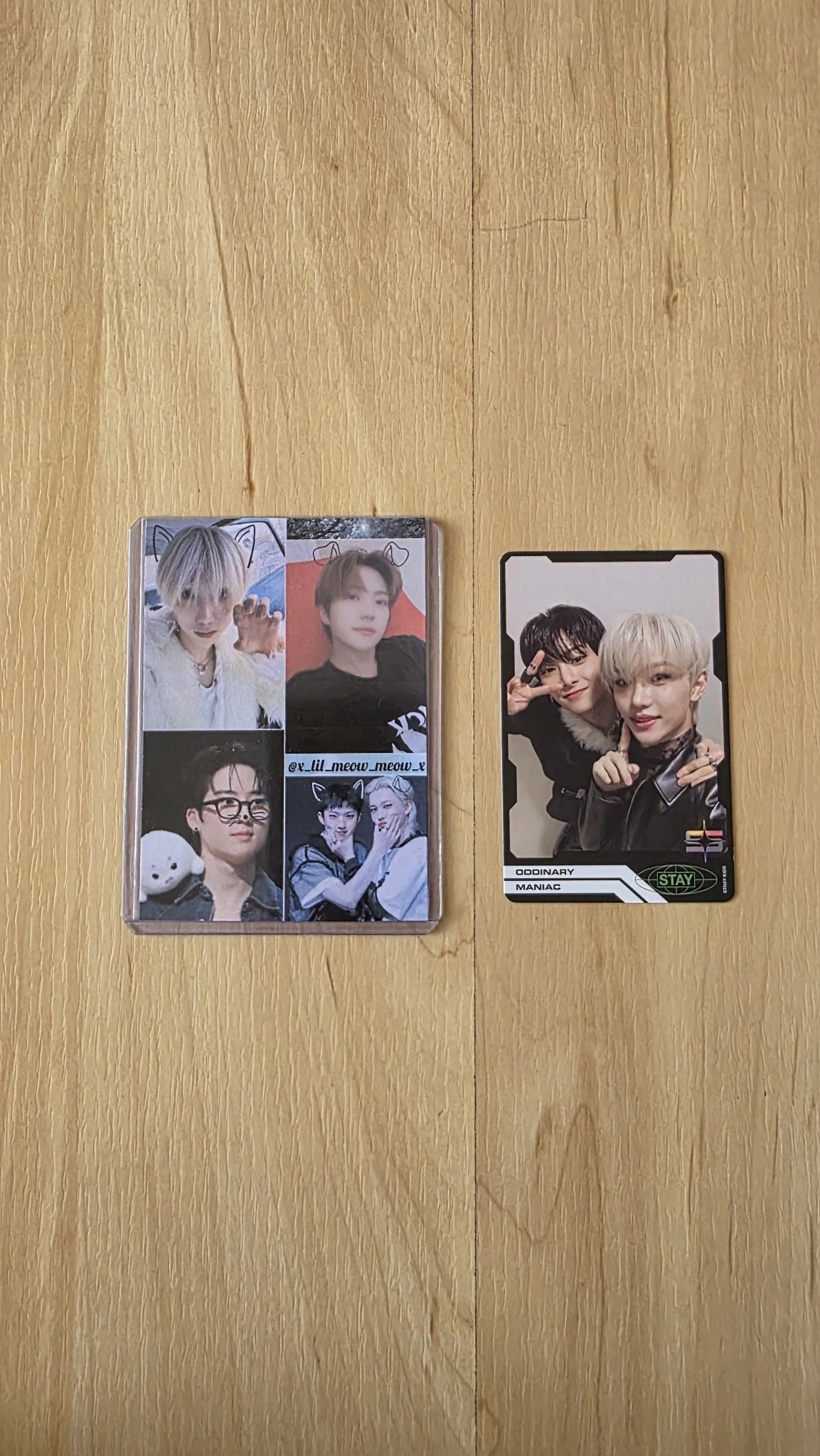 Stray Kids Stray Kids - Felix & I.N - Oddinary Album album photocard unit listing photo 1
