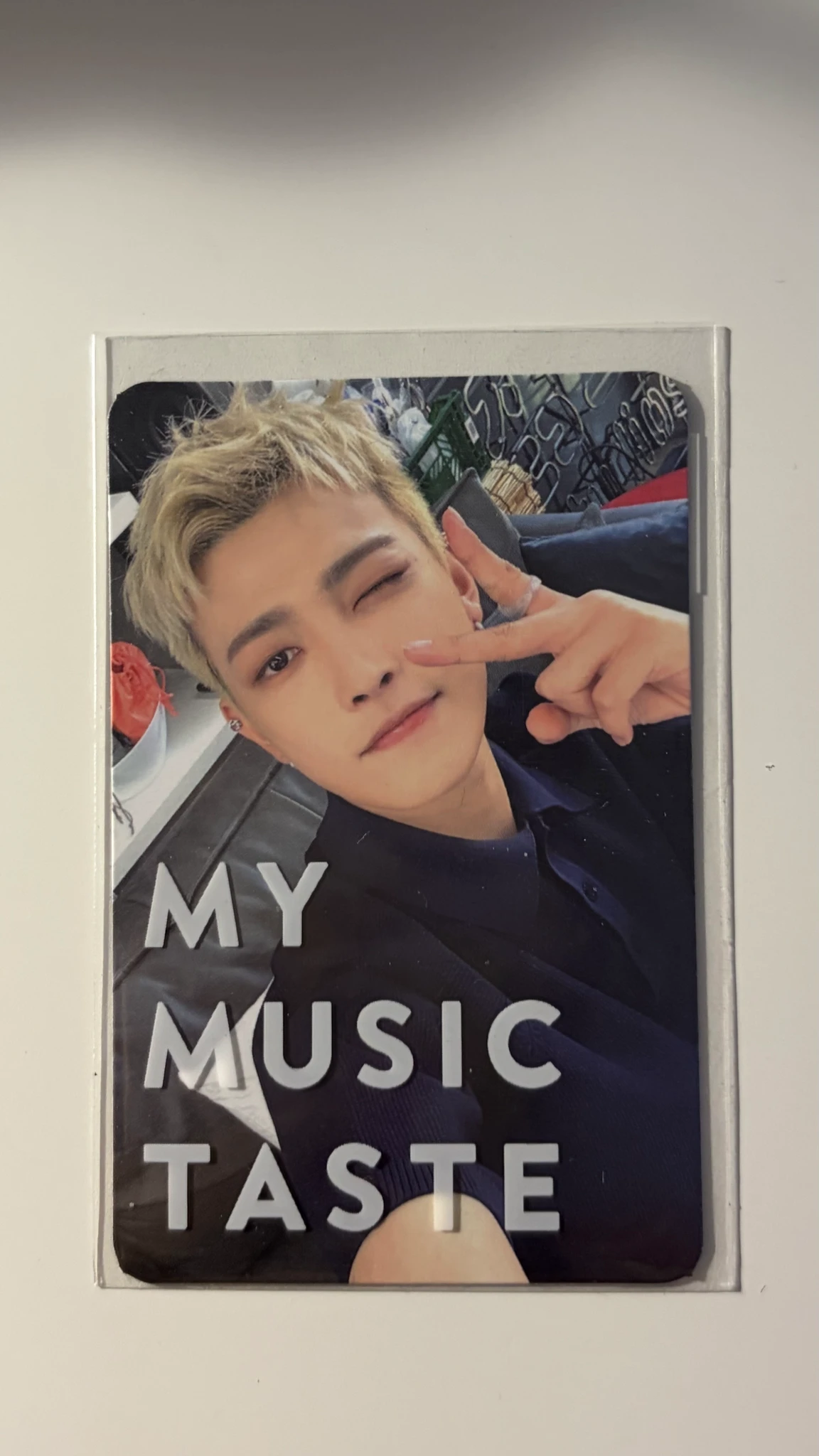 ATEEZ Hongjoong ATEEZ - Hongjoong - ZERO : FEVER Part.2 Album mymusictaste (mmt) round 3 video call/fancall listing photo 1