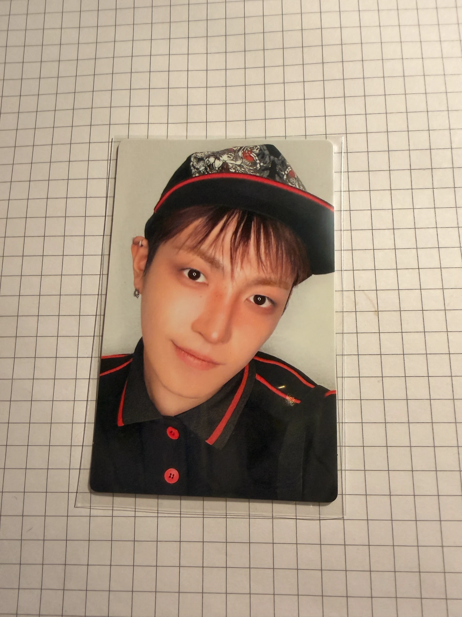 ATEEZ Hongjoong ATEEZ - Hongjoong - BAD Album album photocard member version japanese album listing photo 1
