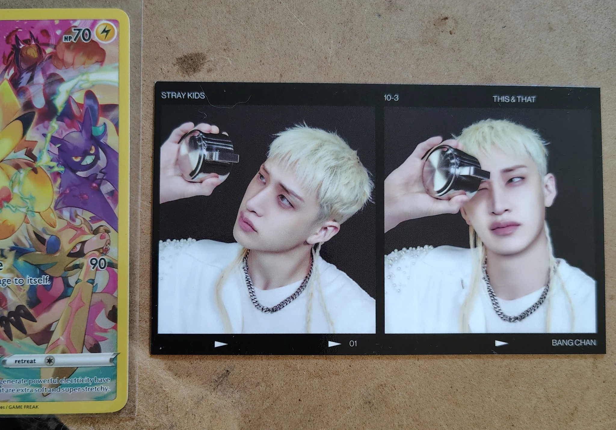 Stray Kids Bang Chan Stray Kids - Bang Chan - This & That Album album inclusion truck version limited edition 2 cut photo listing photo 1
