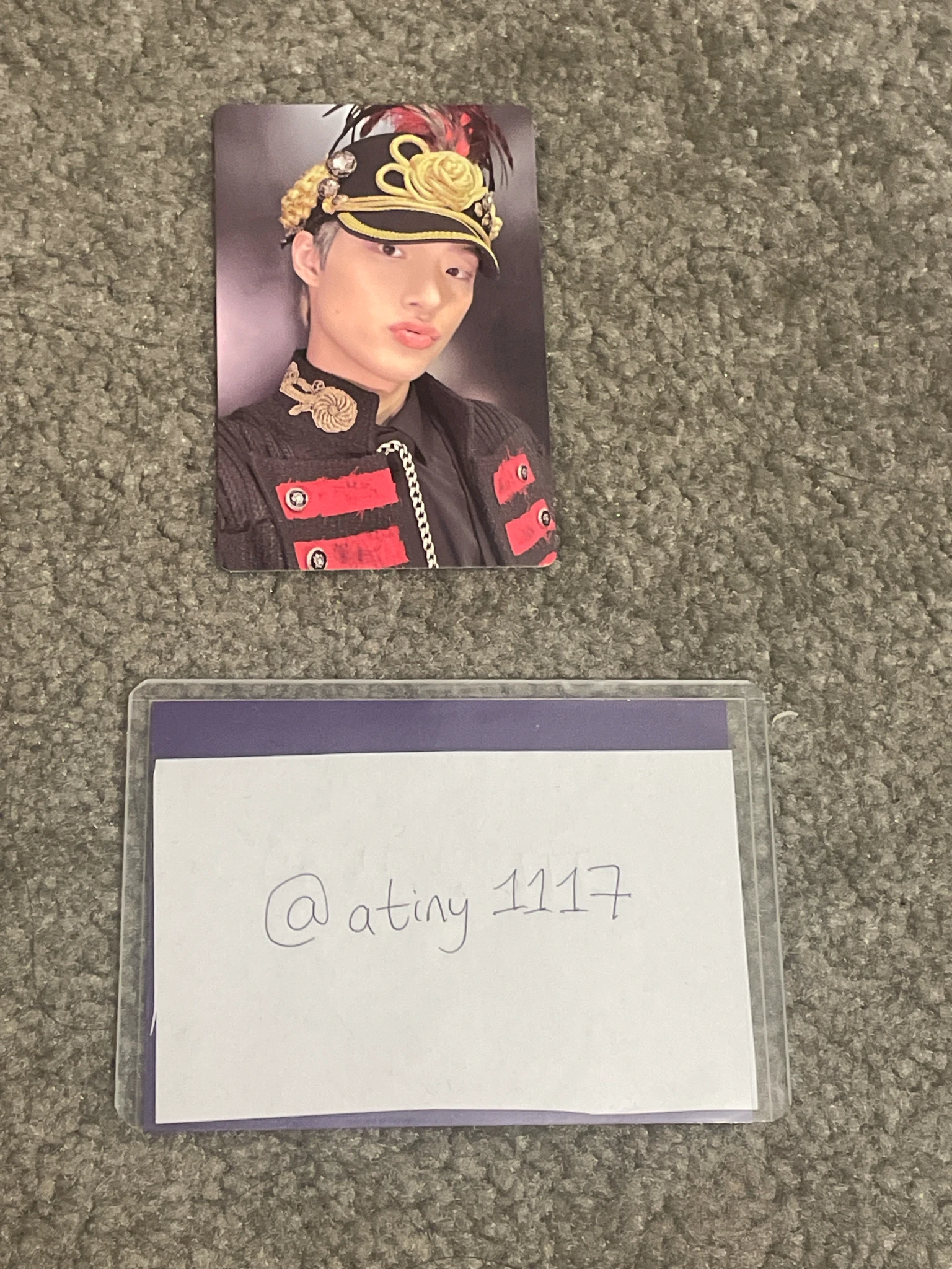 ATEEZ Mingi ATEEZ - Mingi - THE WORLD EP.FIN: WILL Album album photocard version 1 diary version listing photo 1