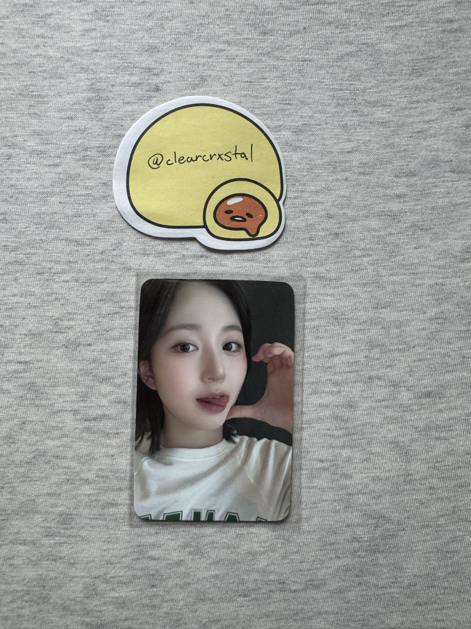 NMIXX Haewon NMIXX - Haewon - Fe3O4: STICK OUT Album video call (fancall) soundwave round 8 listing photo 1