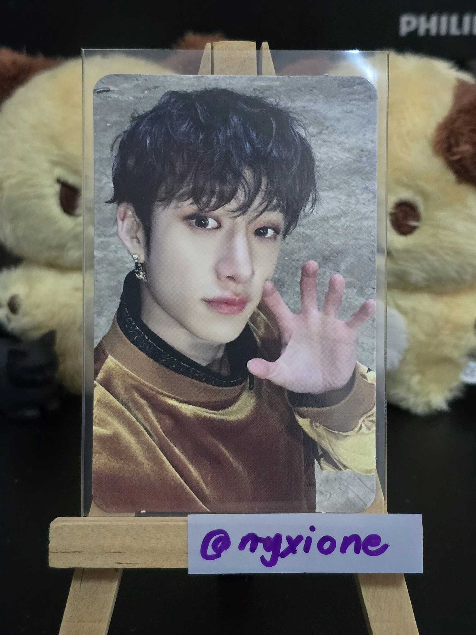 Stray Kids Bang Chan Stray Kids - Bang Chan - 5-Star Pop-Up Store Event giveaway event soundwave round 2 listing photo 1