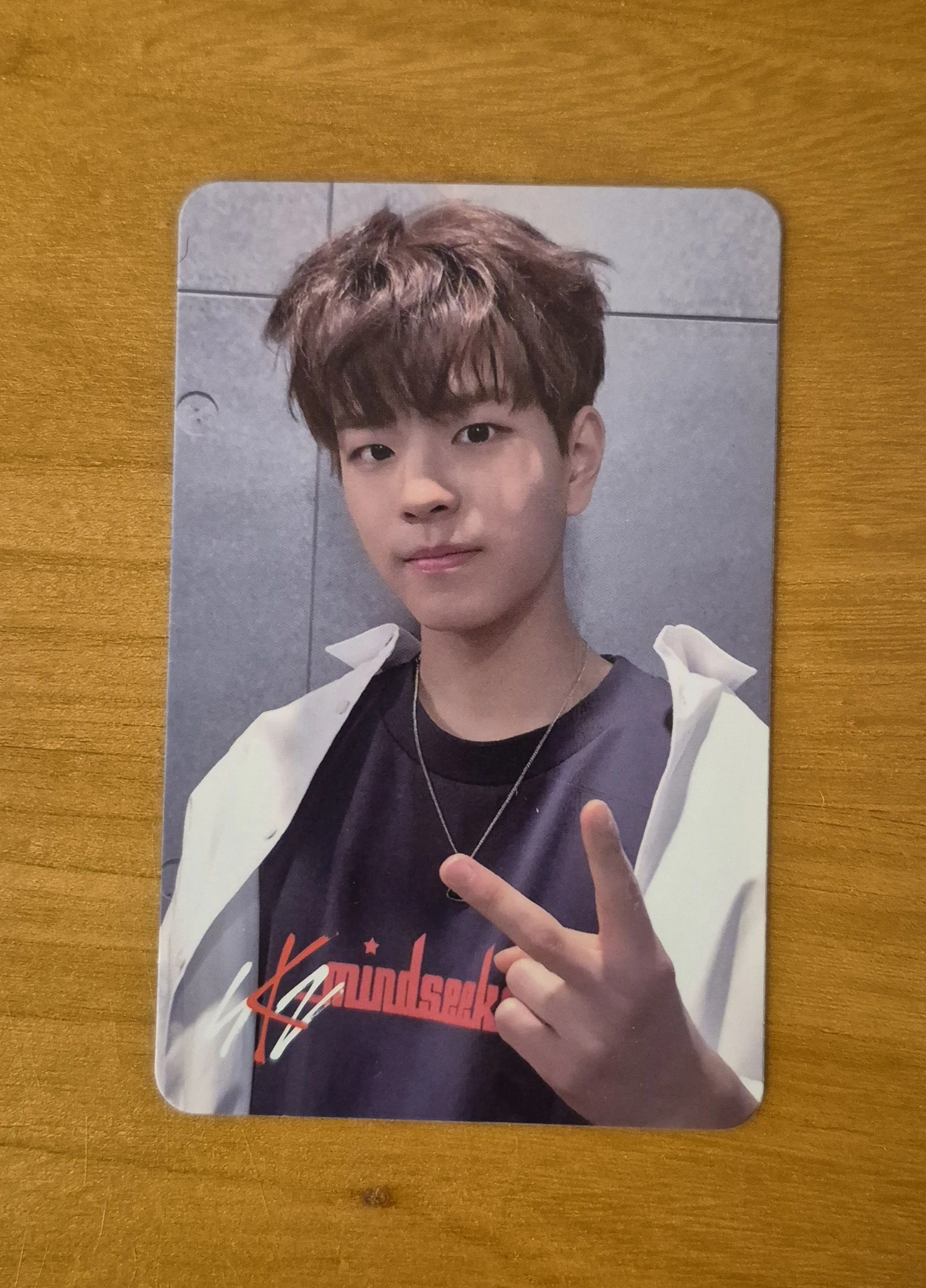 Stray Kids Seungmin Stray Kids - Seungmin - Clé 1: Miroh Album album photocard Logo Ver. listing photo 1